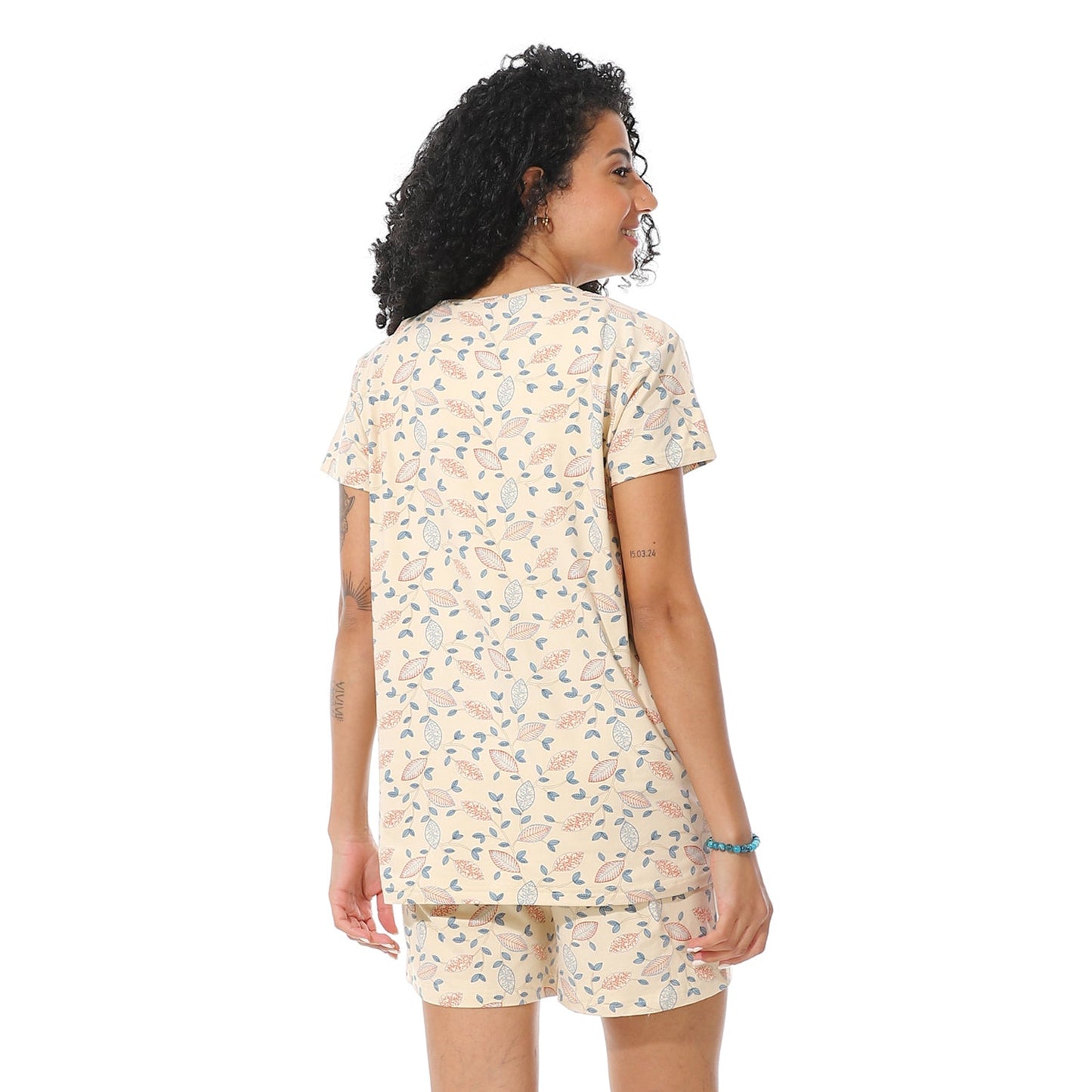 Women's Cotton Printed Pajama