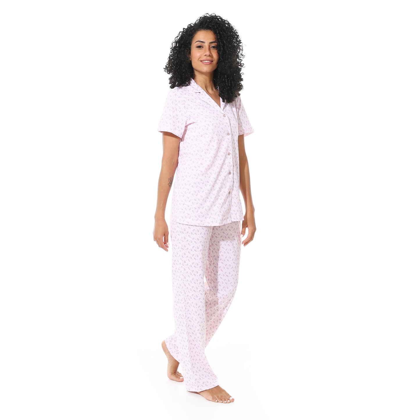 Women's Cotton Printed Pajama