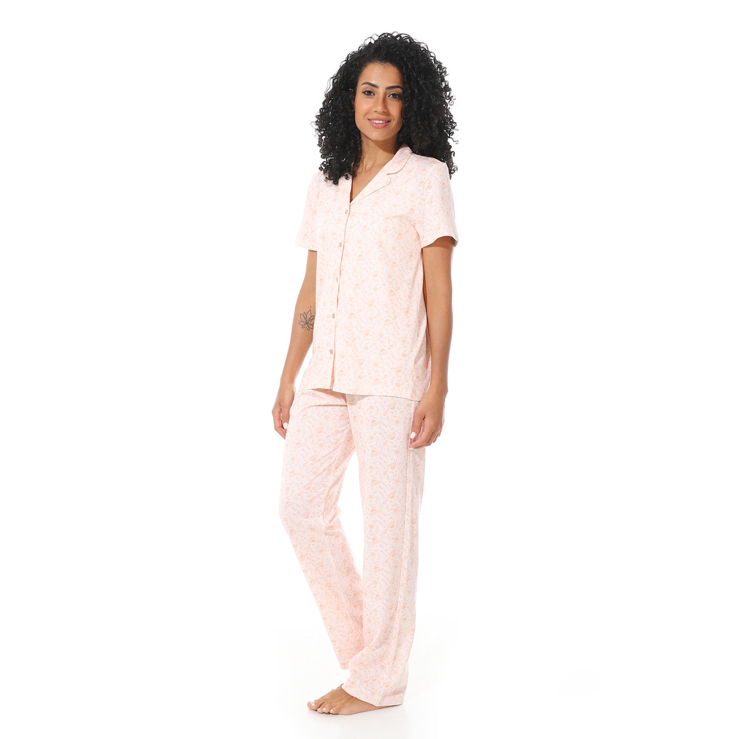 Women's Cotton Printed Pajama