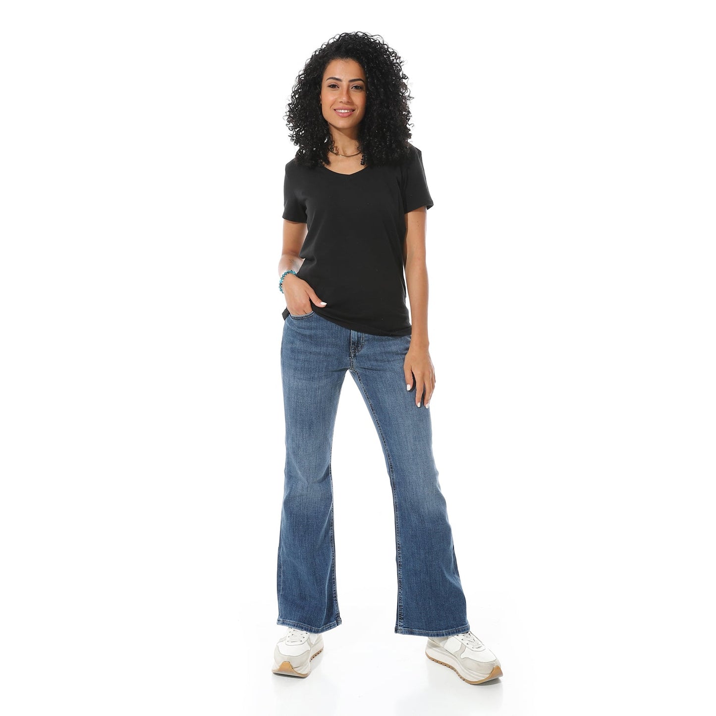 Women's Cotton Plain T-Shirt