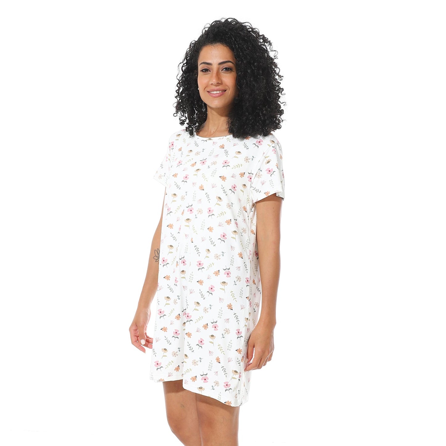 Women's Printed Sleeping Dress