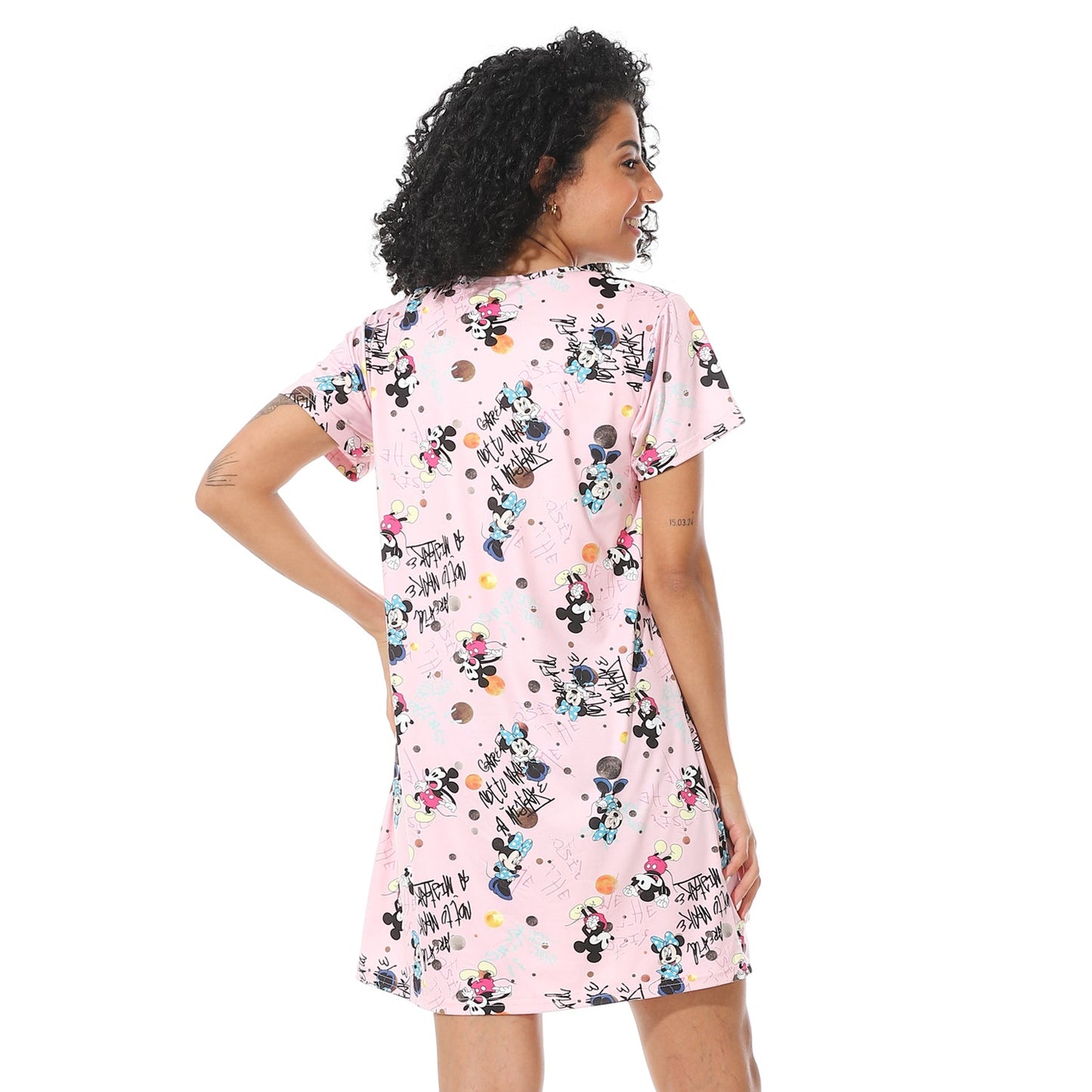 Women's Printed Sleeping Dress
