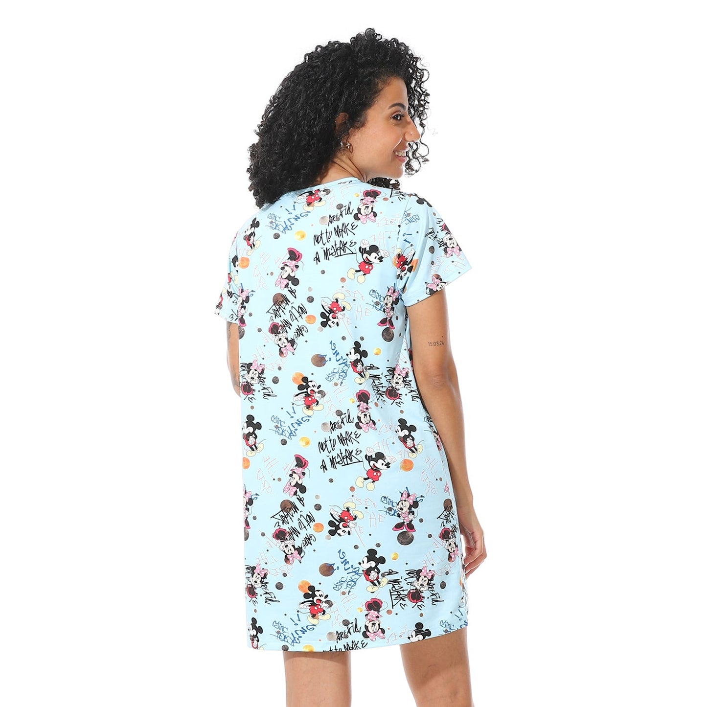 Women's Printed Sleeping Dress