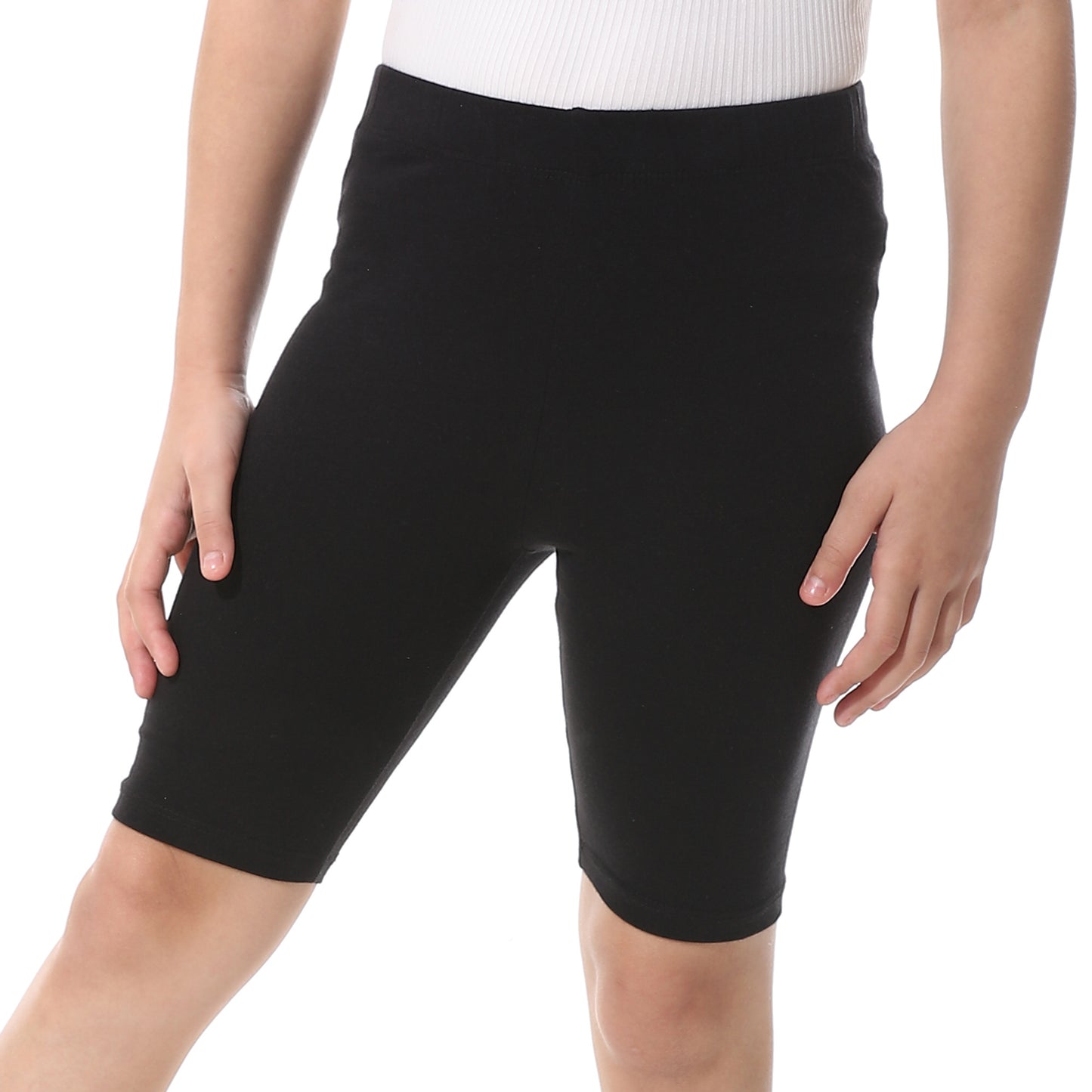 Girls Plain Shorts