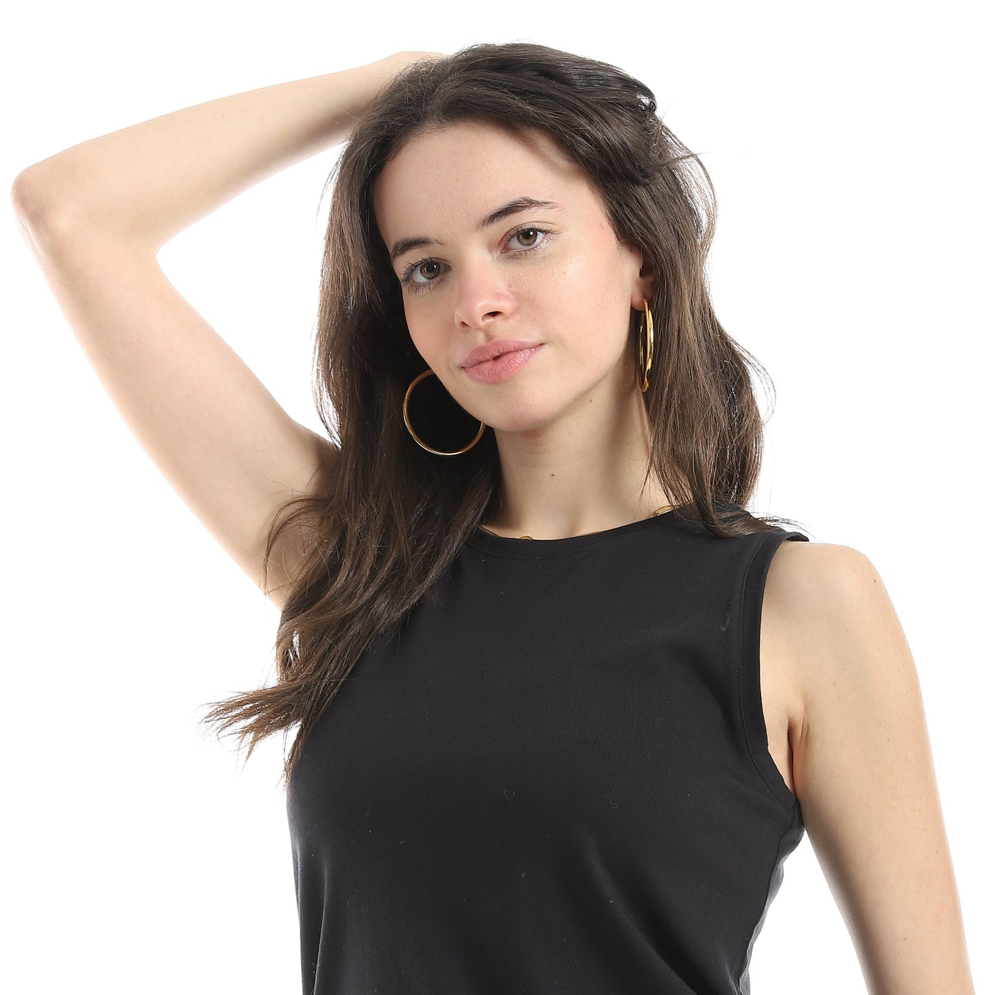 Women's Cotton Sleevless T-Shirt