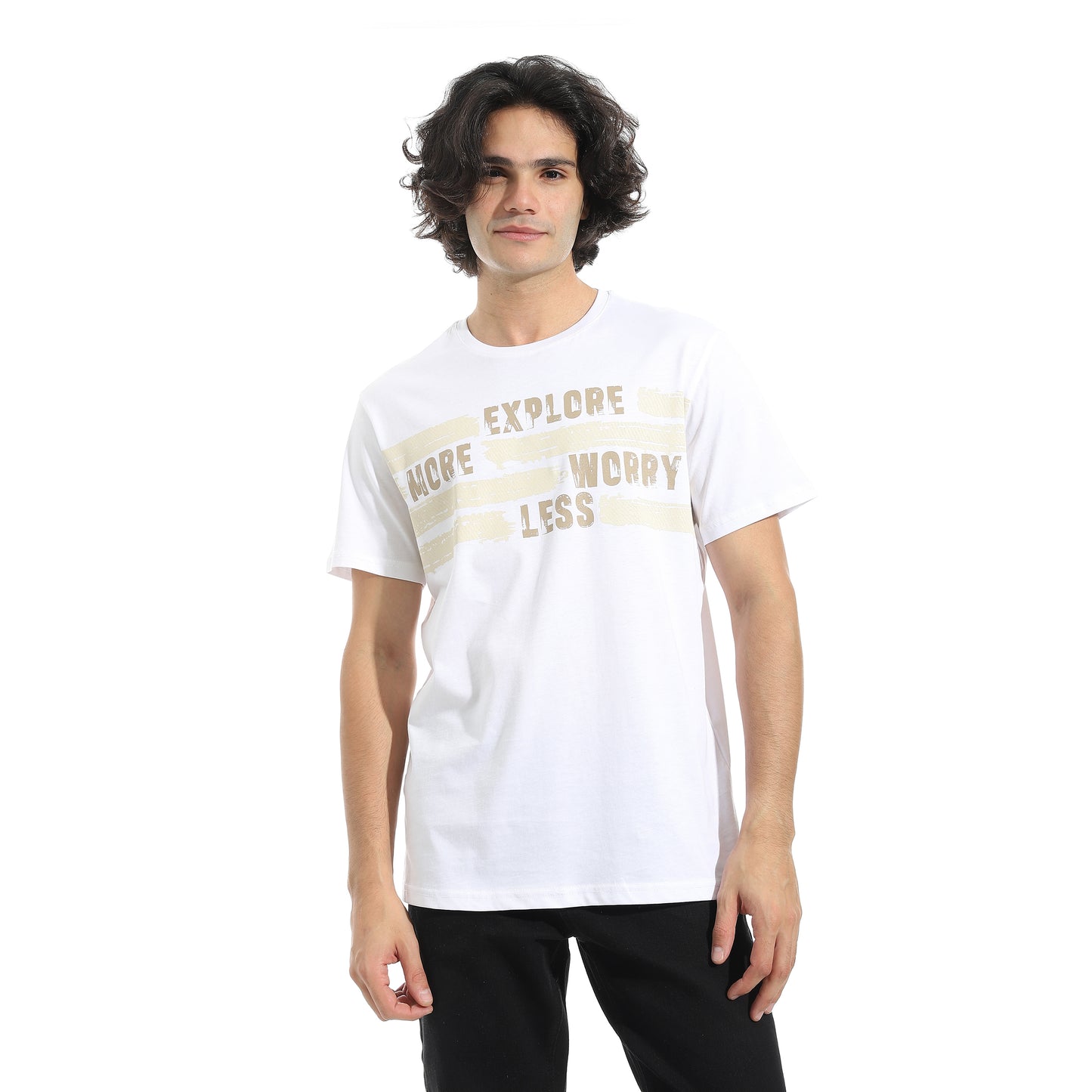Men's Printed Cotton T-Shirt