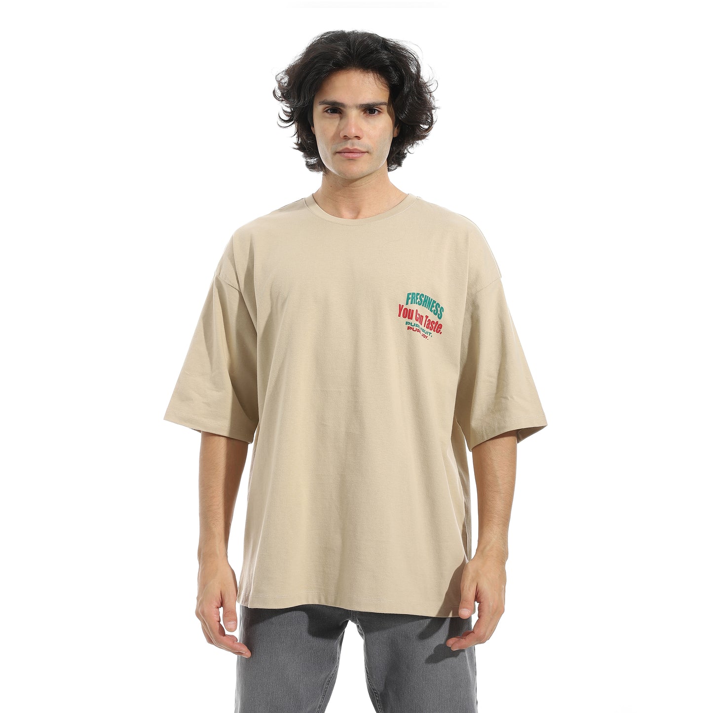 Men's Printed Cotton T-Shirt
