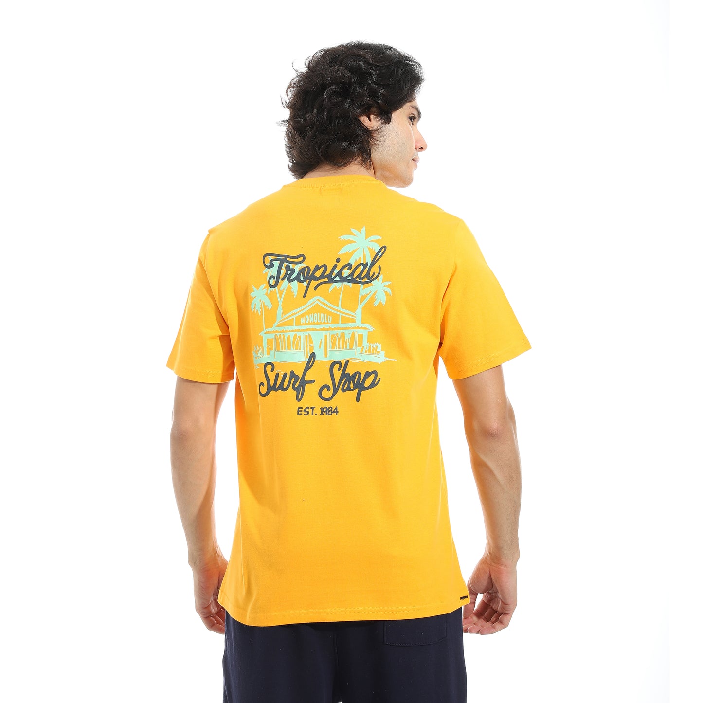 Men's Printed Cotton T-Shirt