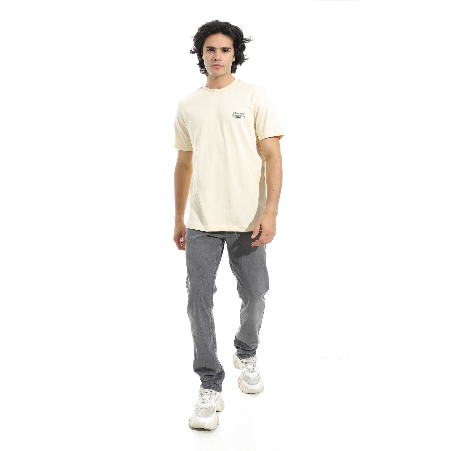 Men's Printed Cotton T-Shirt
