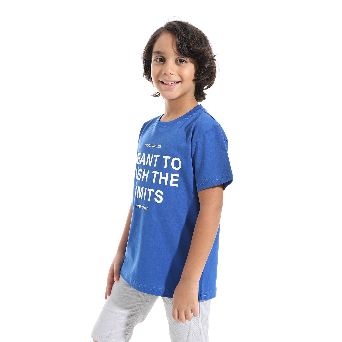 Boys Cotton Printed T-Shirt