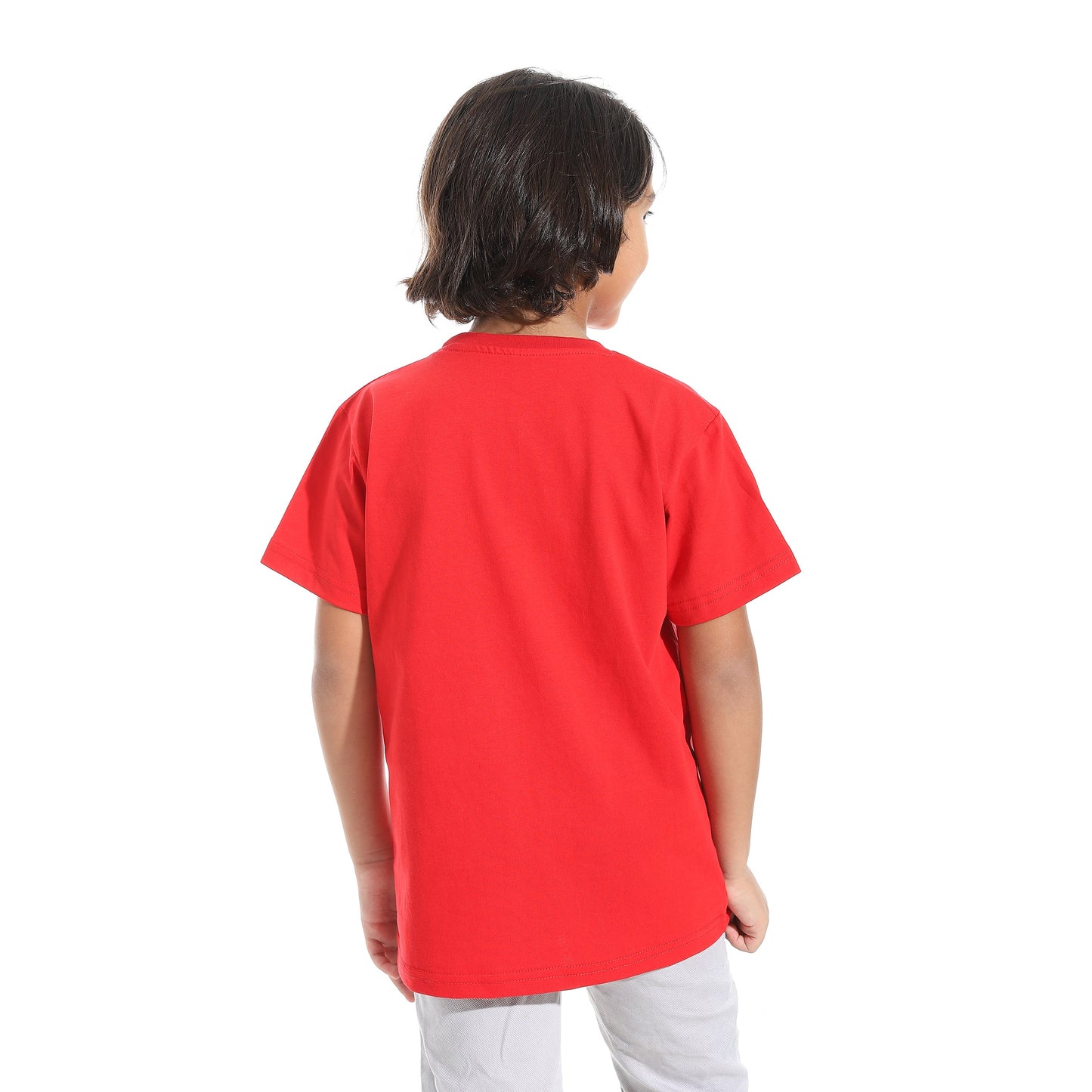 Boys Cotton Printed T-Shirt