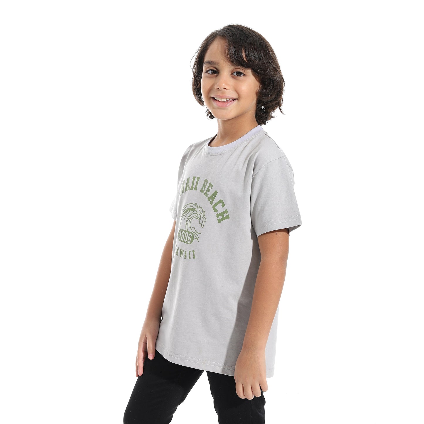 Boys Cotton Printed T-Shirt