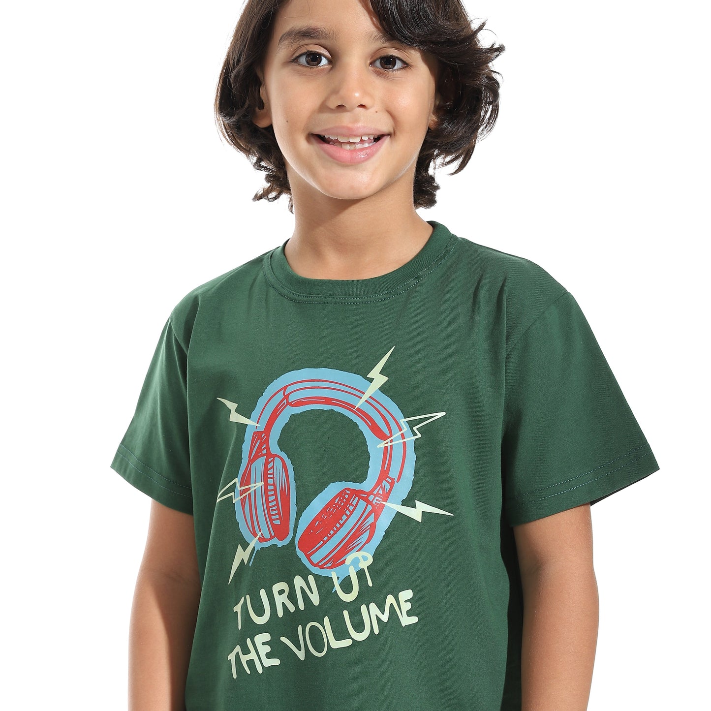 Boys Cotton Printed T-Shirt