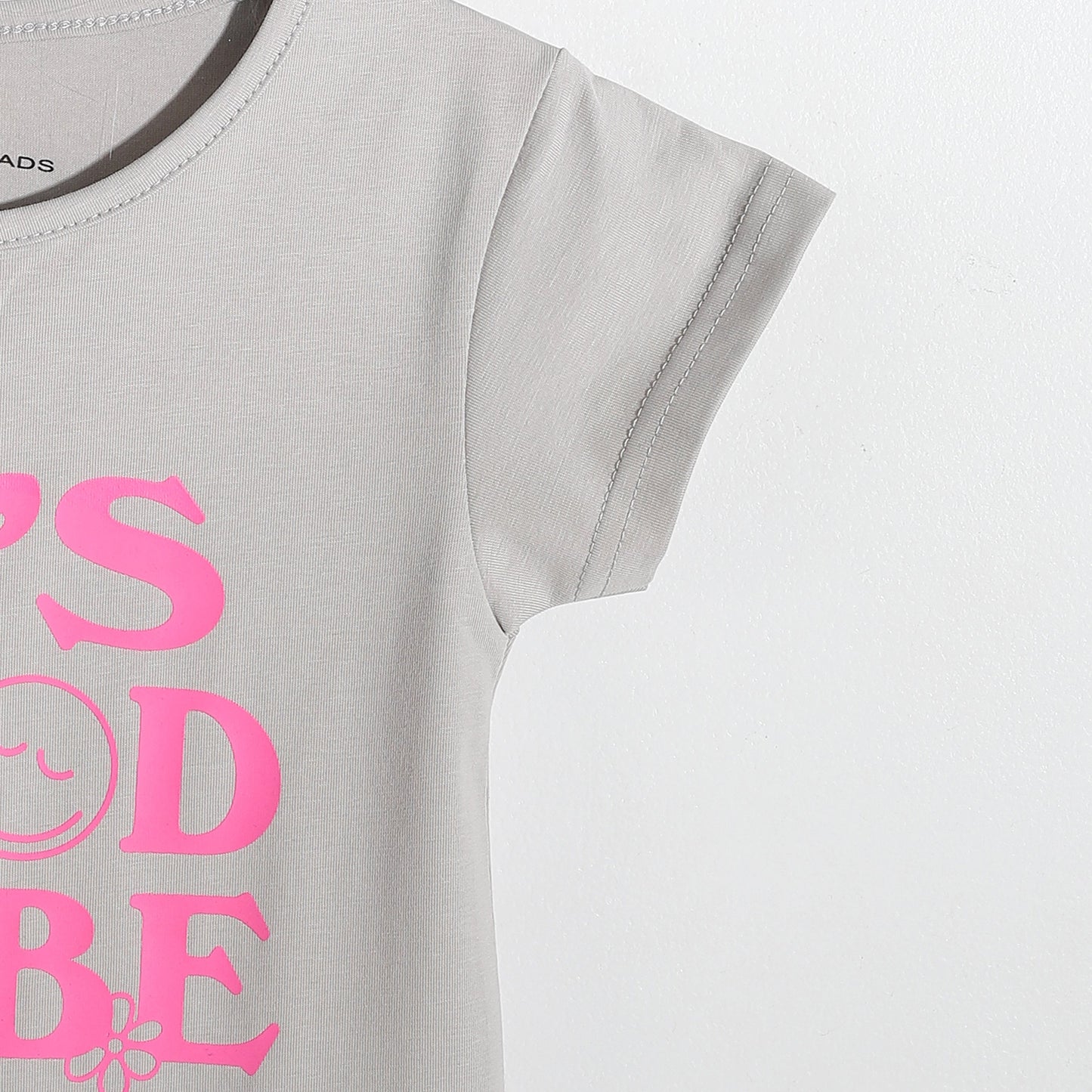 Girls Cotton Printed T-Shirt