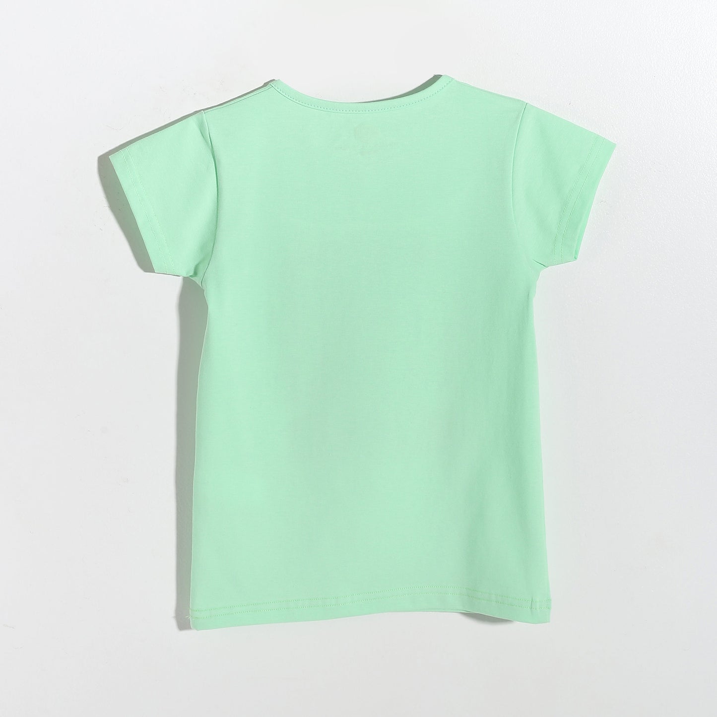 Girls Cotton Printed T-Shirt