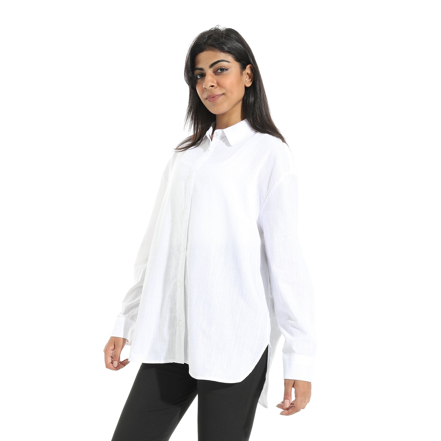 Women's Oversized Cotton Shirt