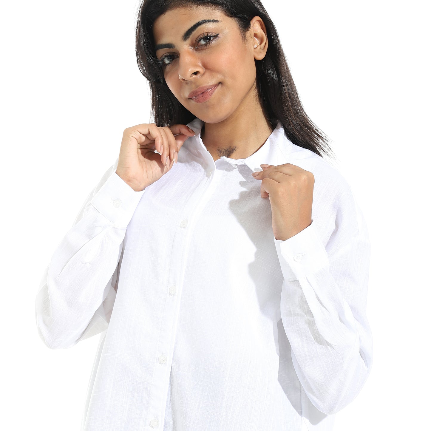 Women's Oversized Cotton Shirt
