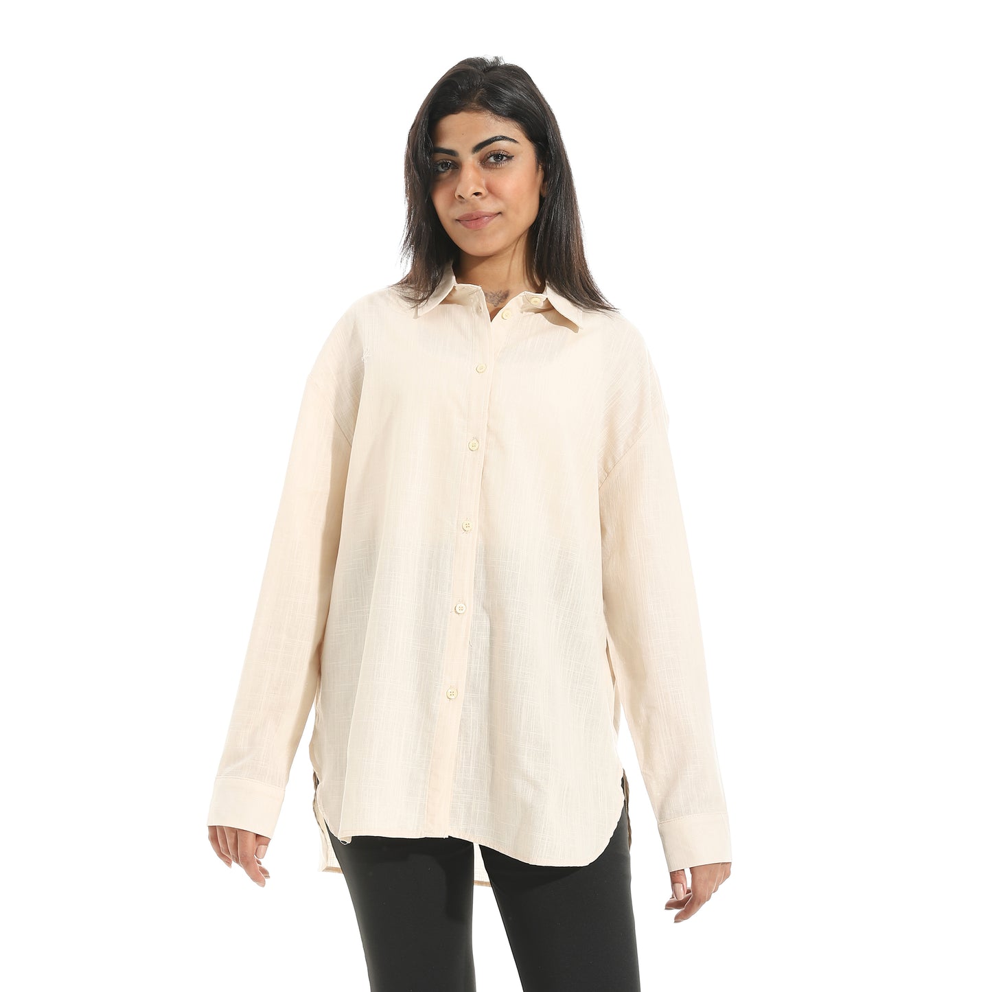 Women's Oversized Cotton Shirt
