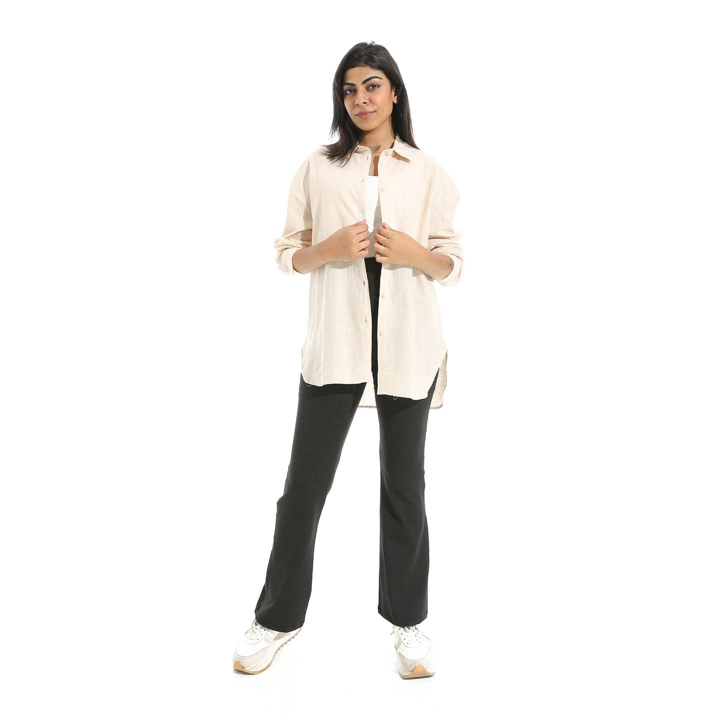 Women's Oversized Cotton Shirt