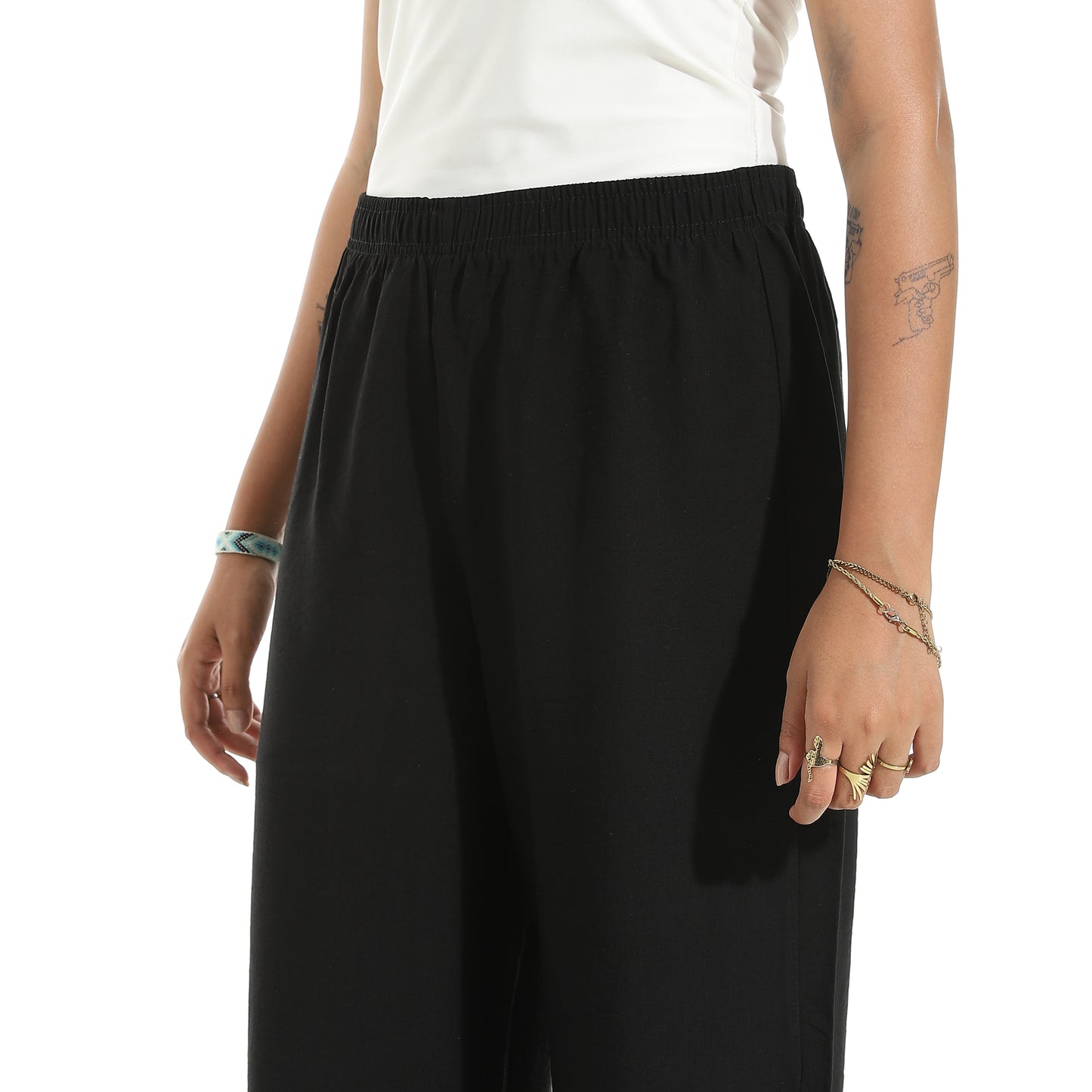 Women's Wide Leg Linen Pants