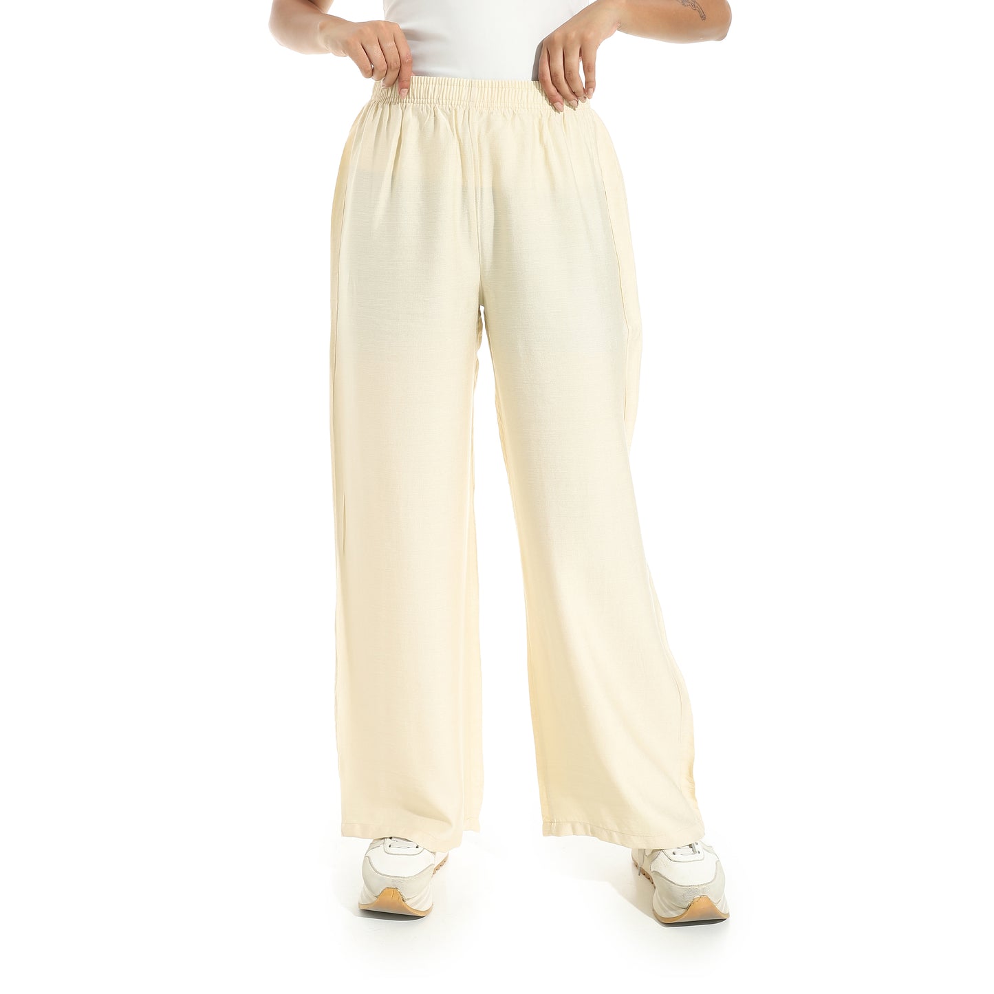 Women's Wide Leg Linen Pants