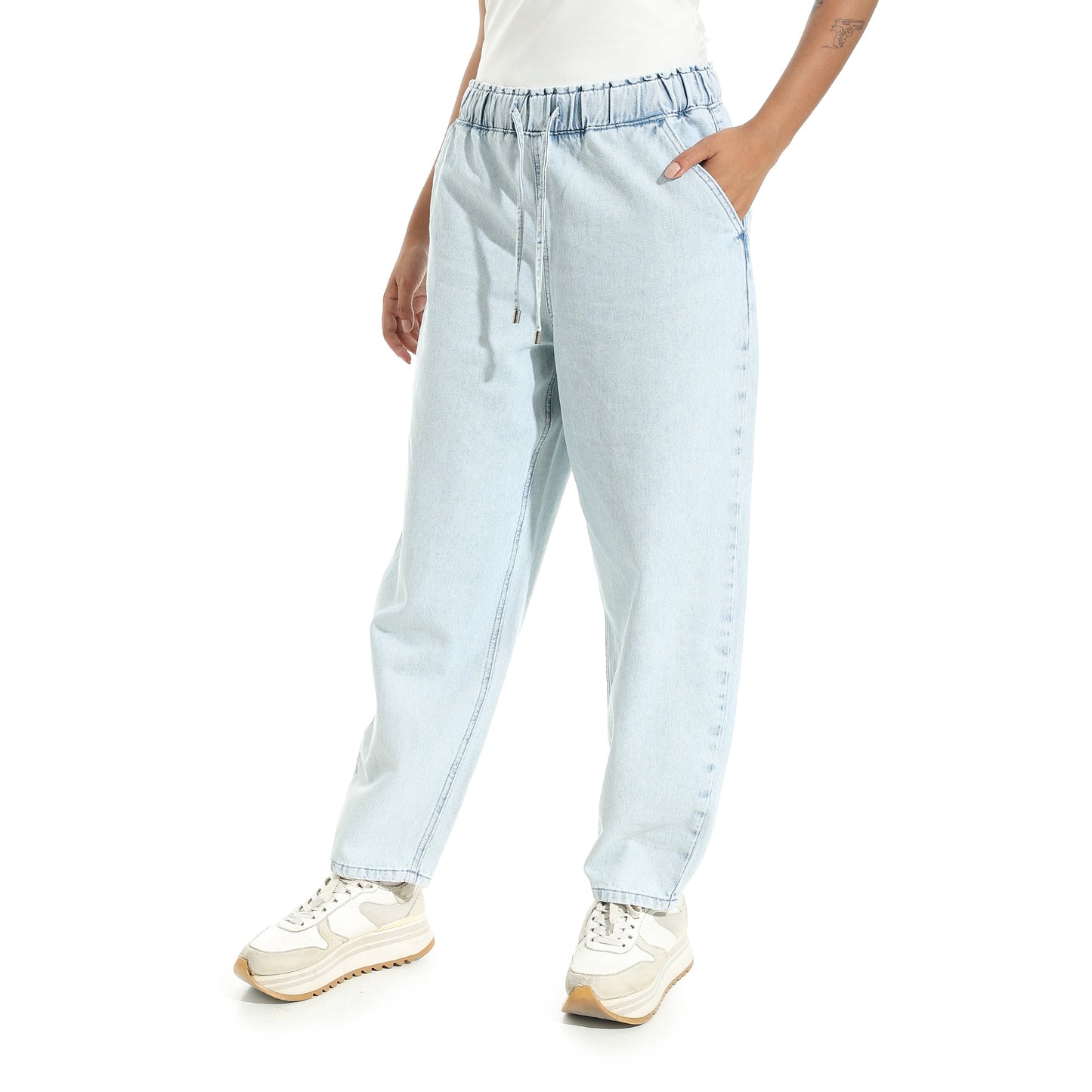 Women's Denim Joggers