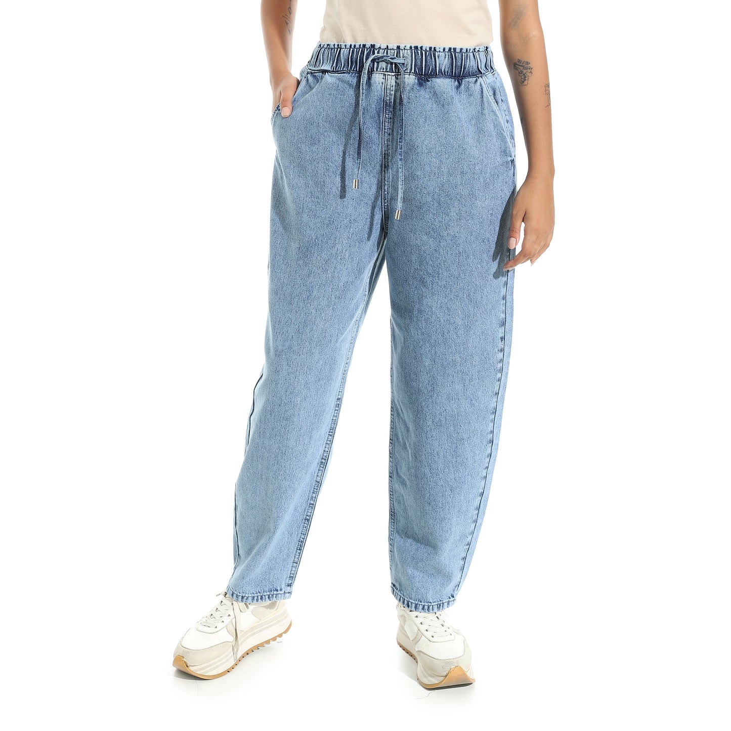 Women's Denim Joggers