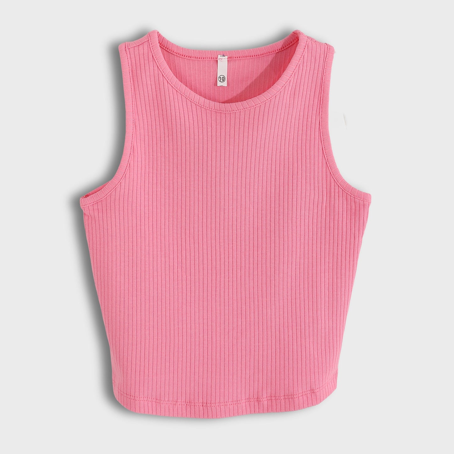 Girls Cotton Plain Tank