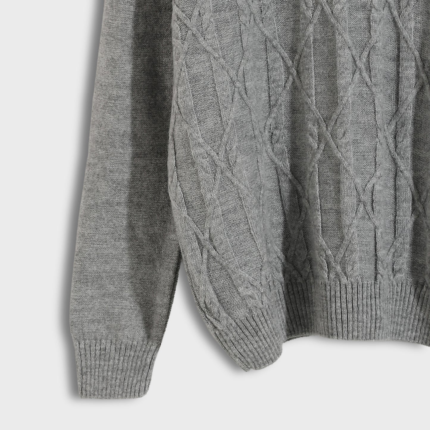 Men's Half Zip Knit Sweater