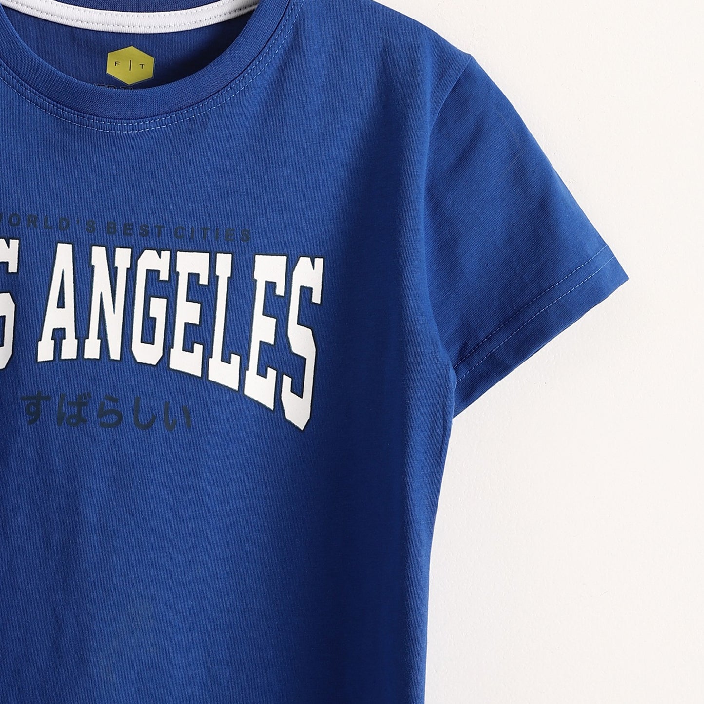 Boys Cotton Printed T-Shirt