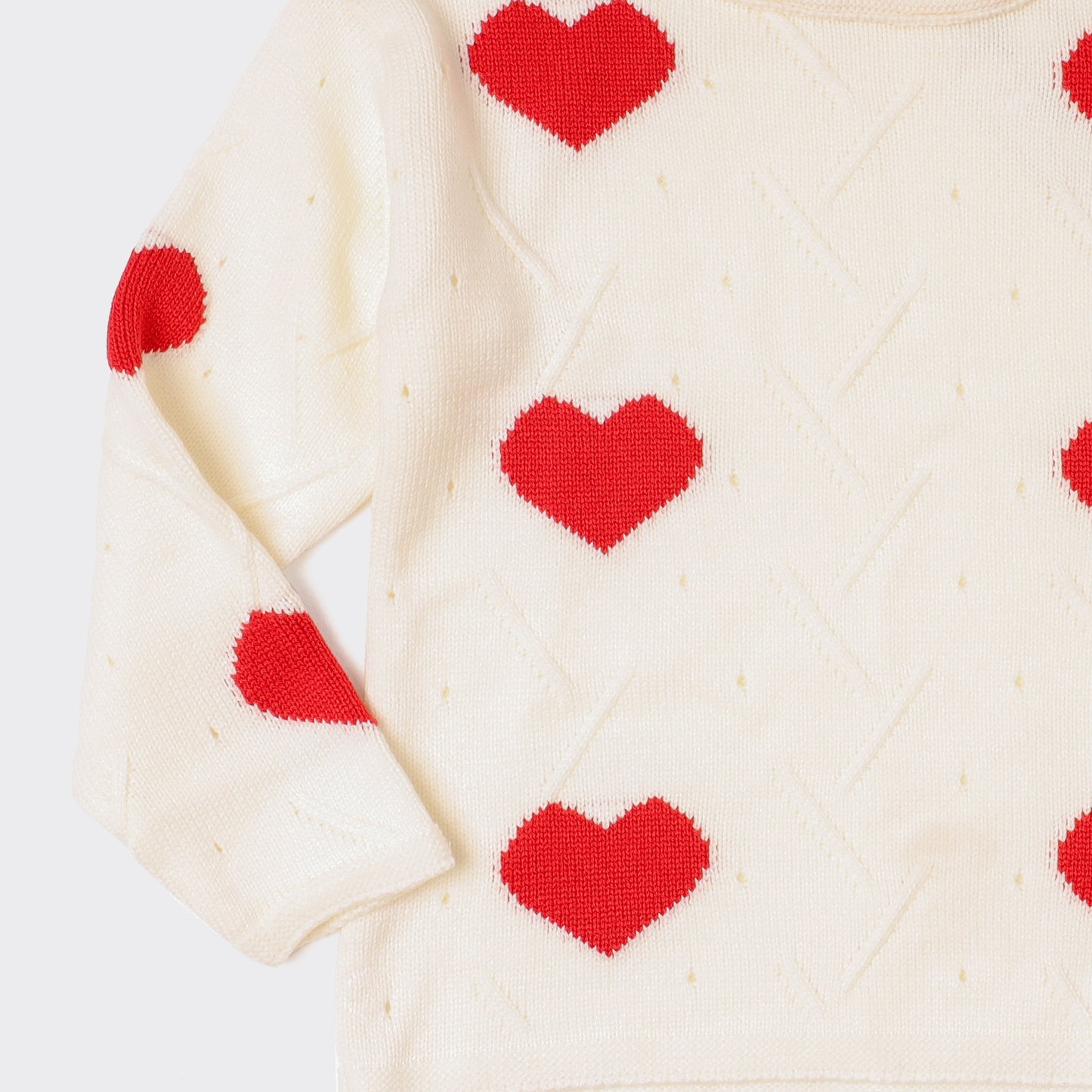 Girls Crew Neck Knit Sweater