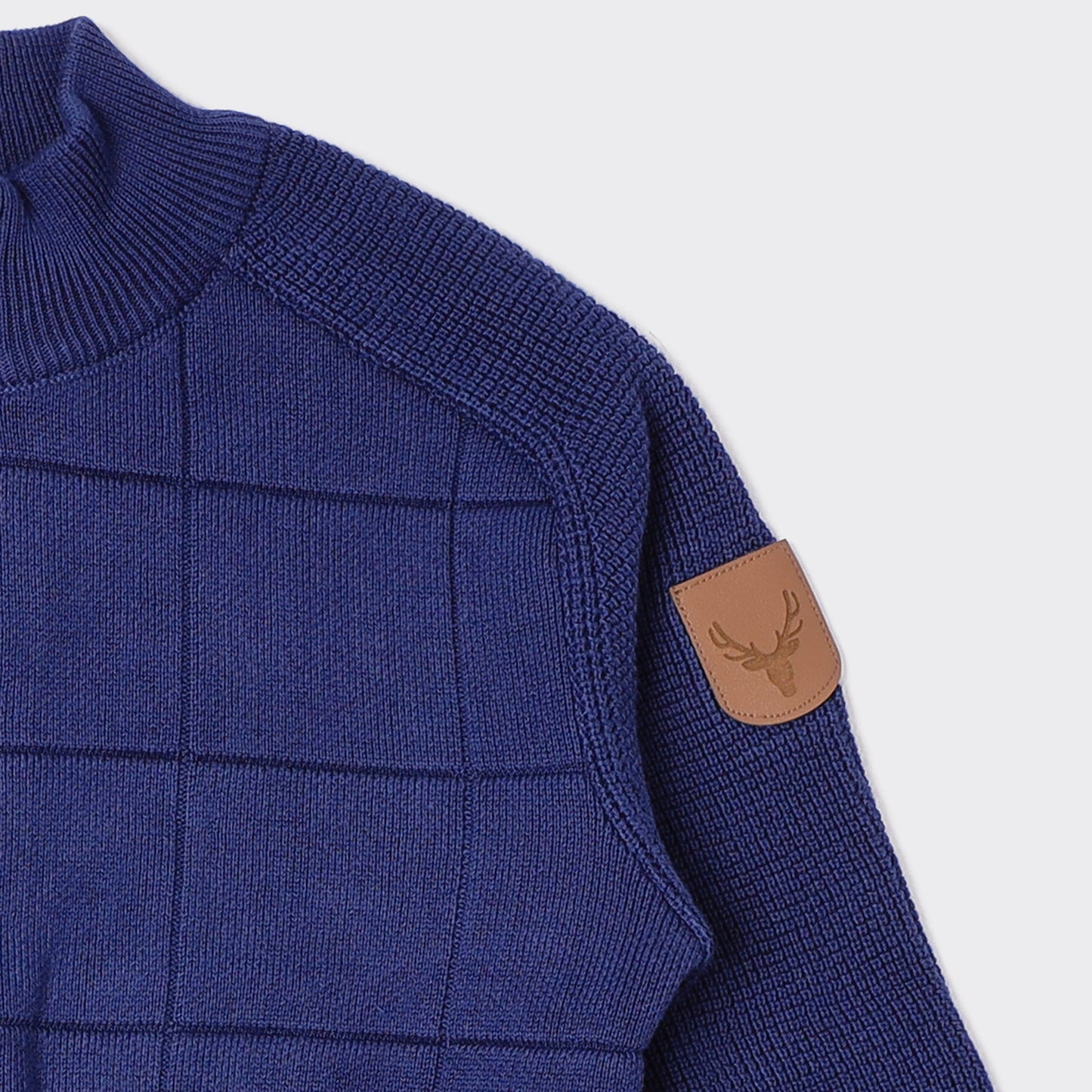 Boys Zip- up Knit Jacket