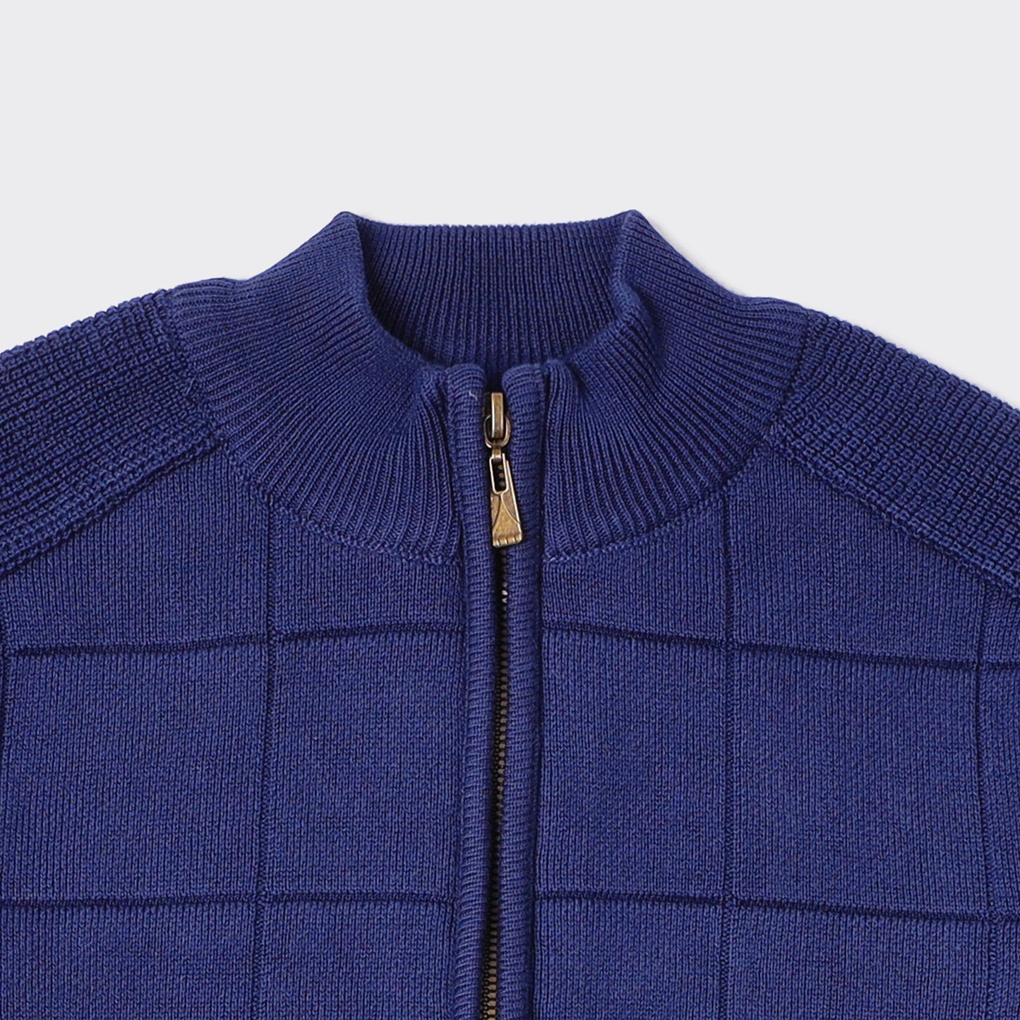 Boys Zip- up Knit Jacket