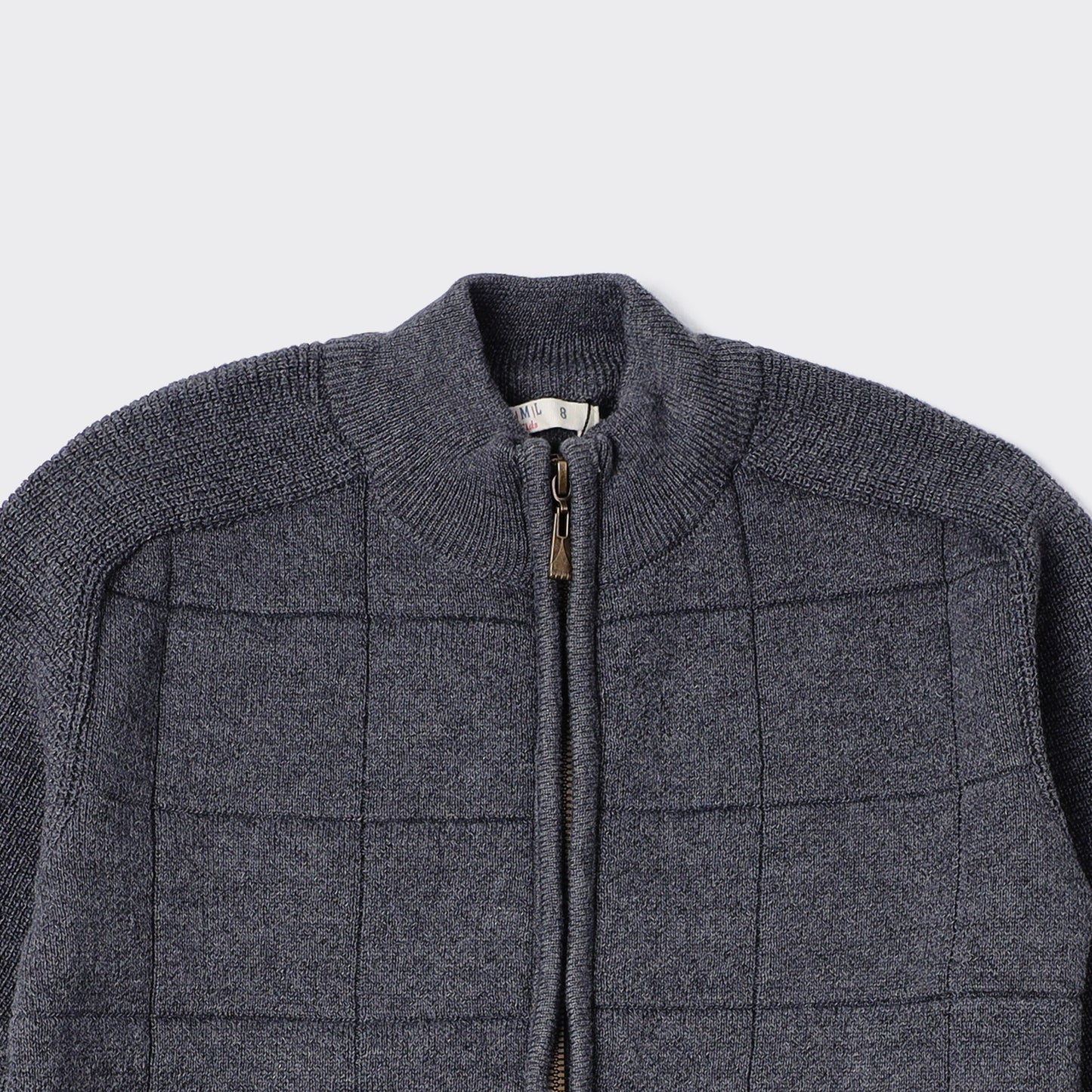 Boys Zip- up Knit Jacket