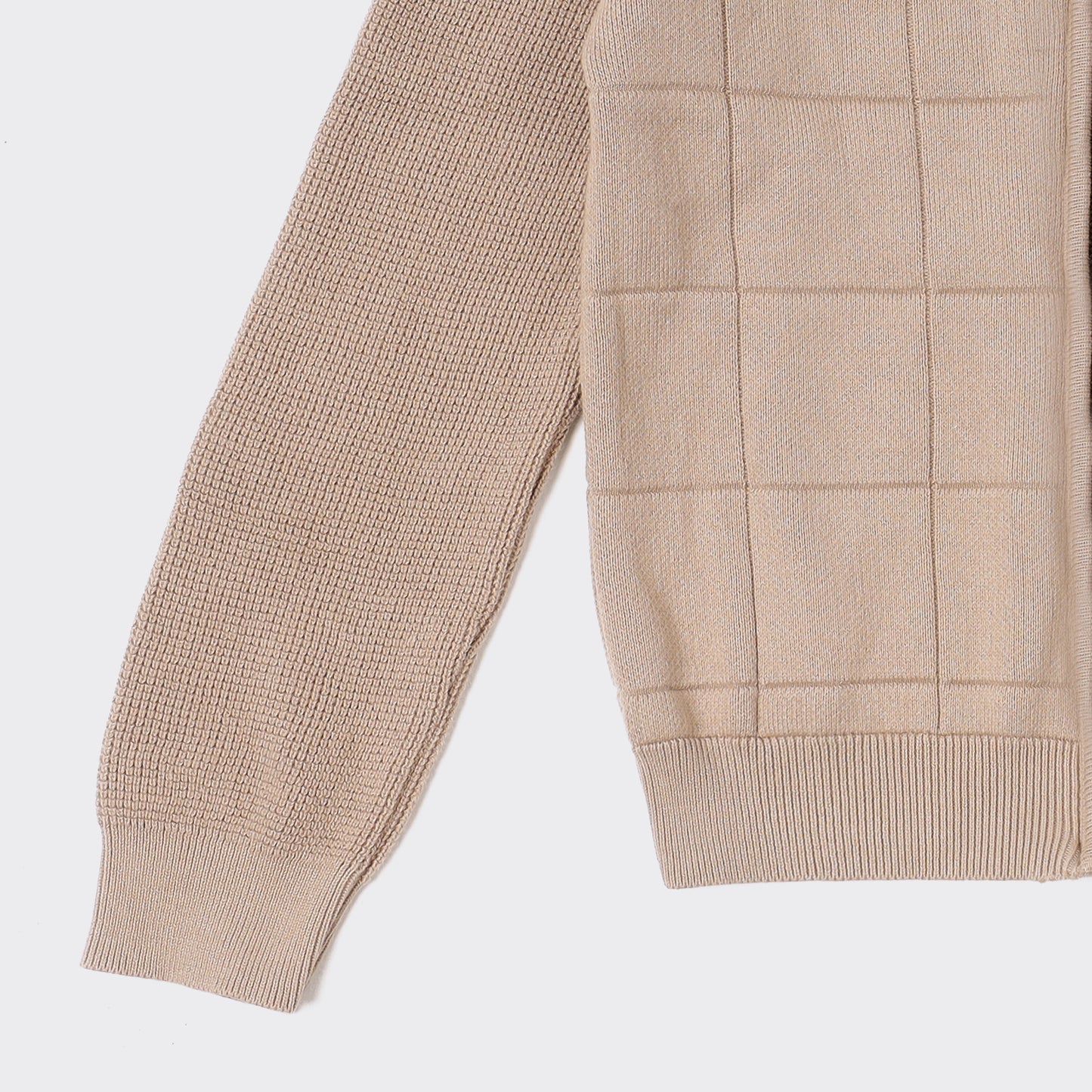 Boys Zip- up Knit Jacket