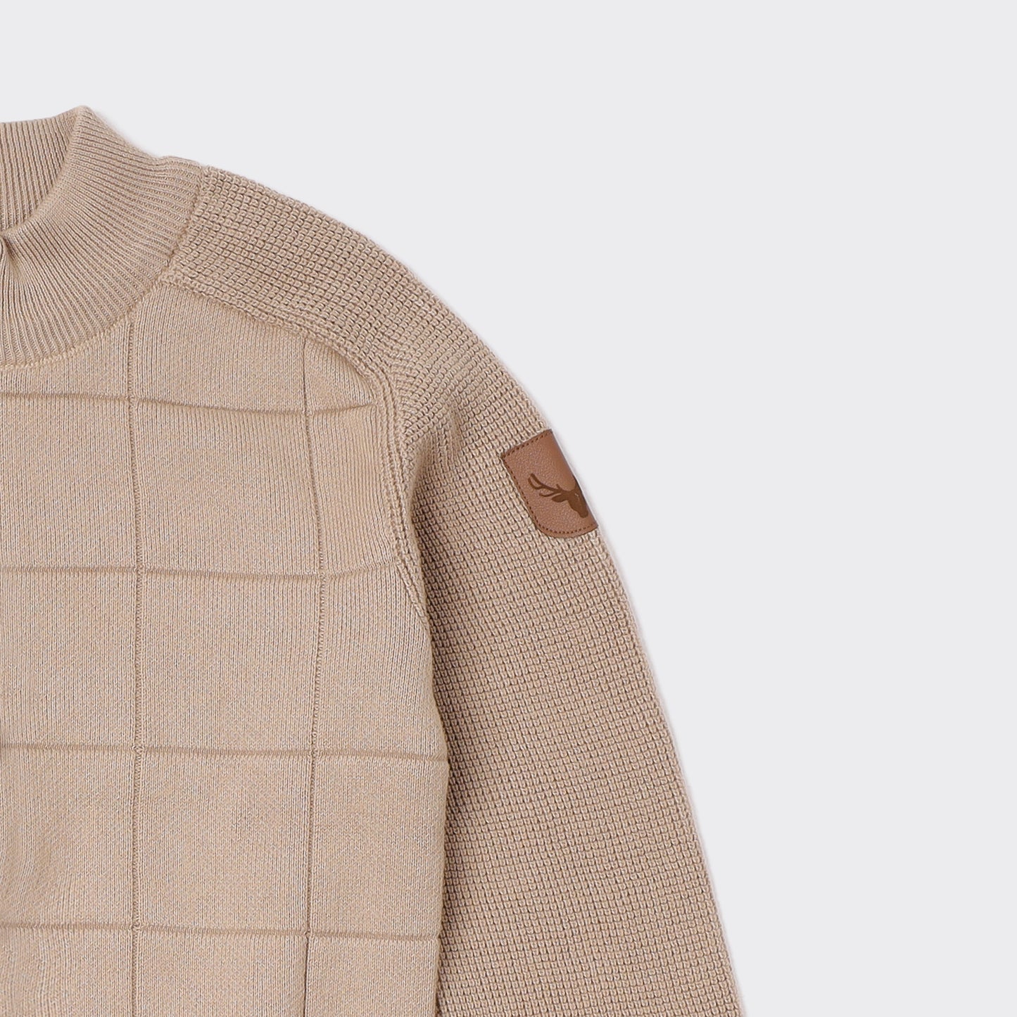Boys Zip- up Knit Jacket