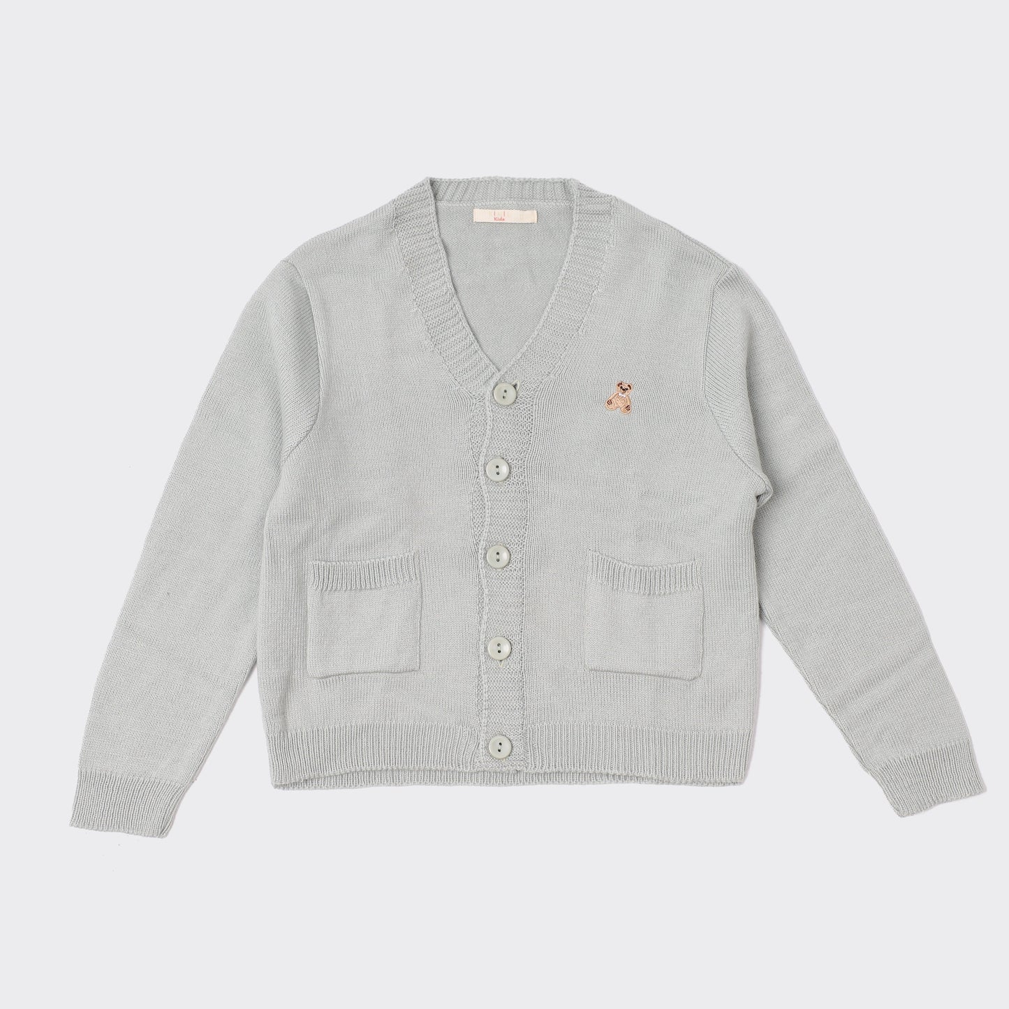 Boys Button-Up Knit Cardigan