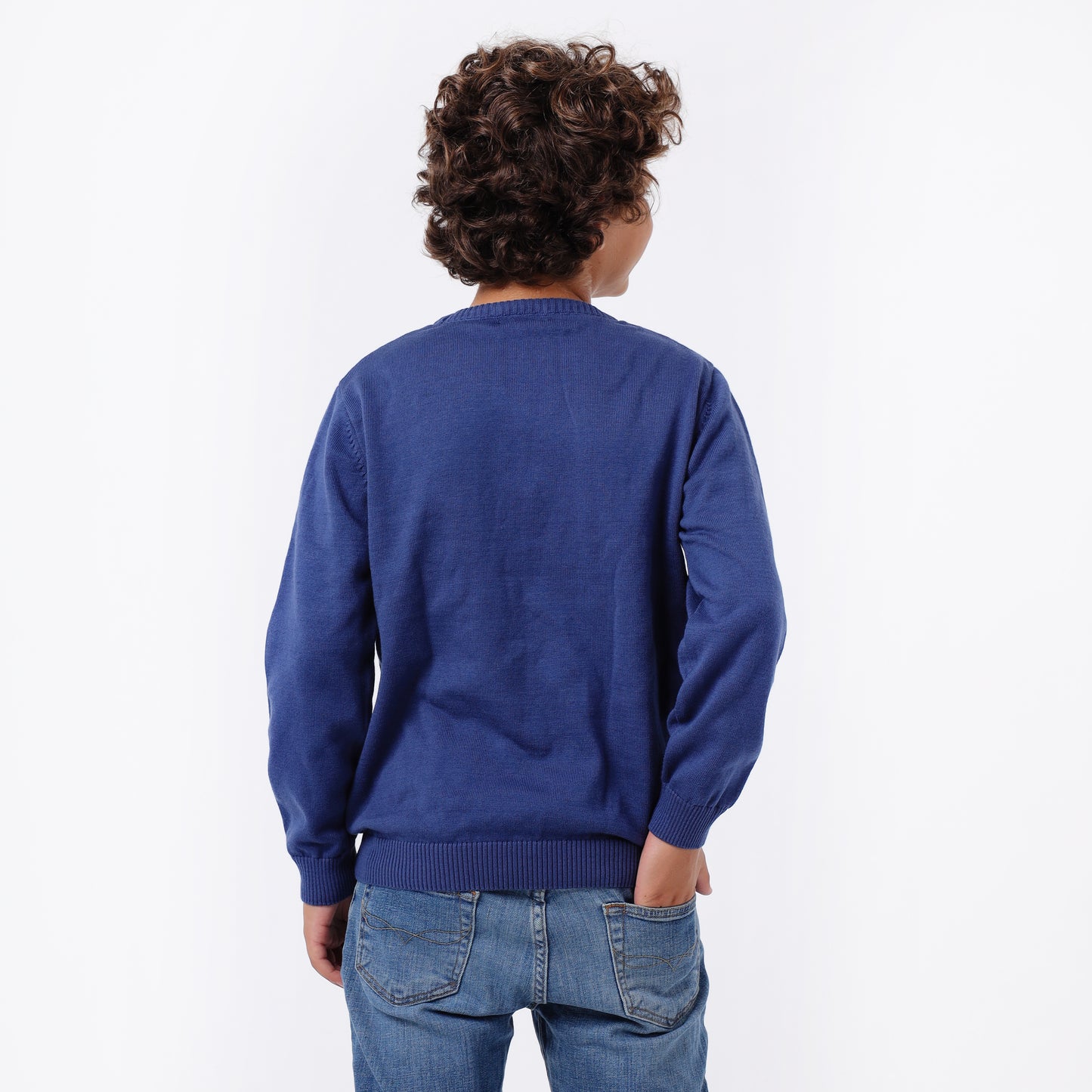 Boys Crew Neck Knit Sweater