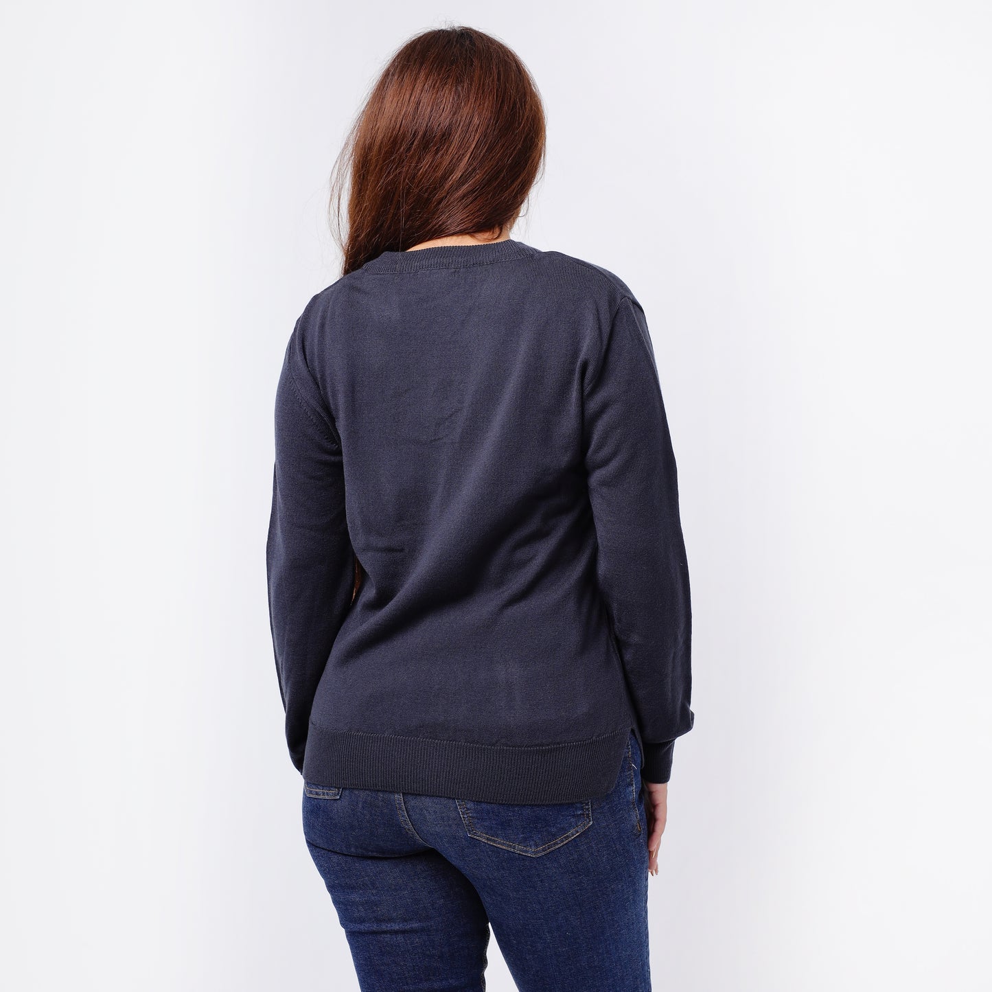 Women’s V-Neck Knitted Sweater