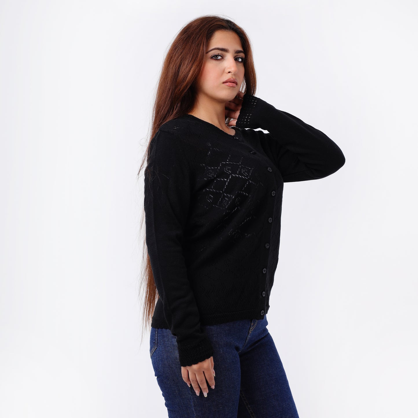 Women's Button-Up Knit Cardigan
