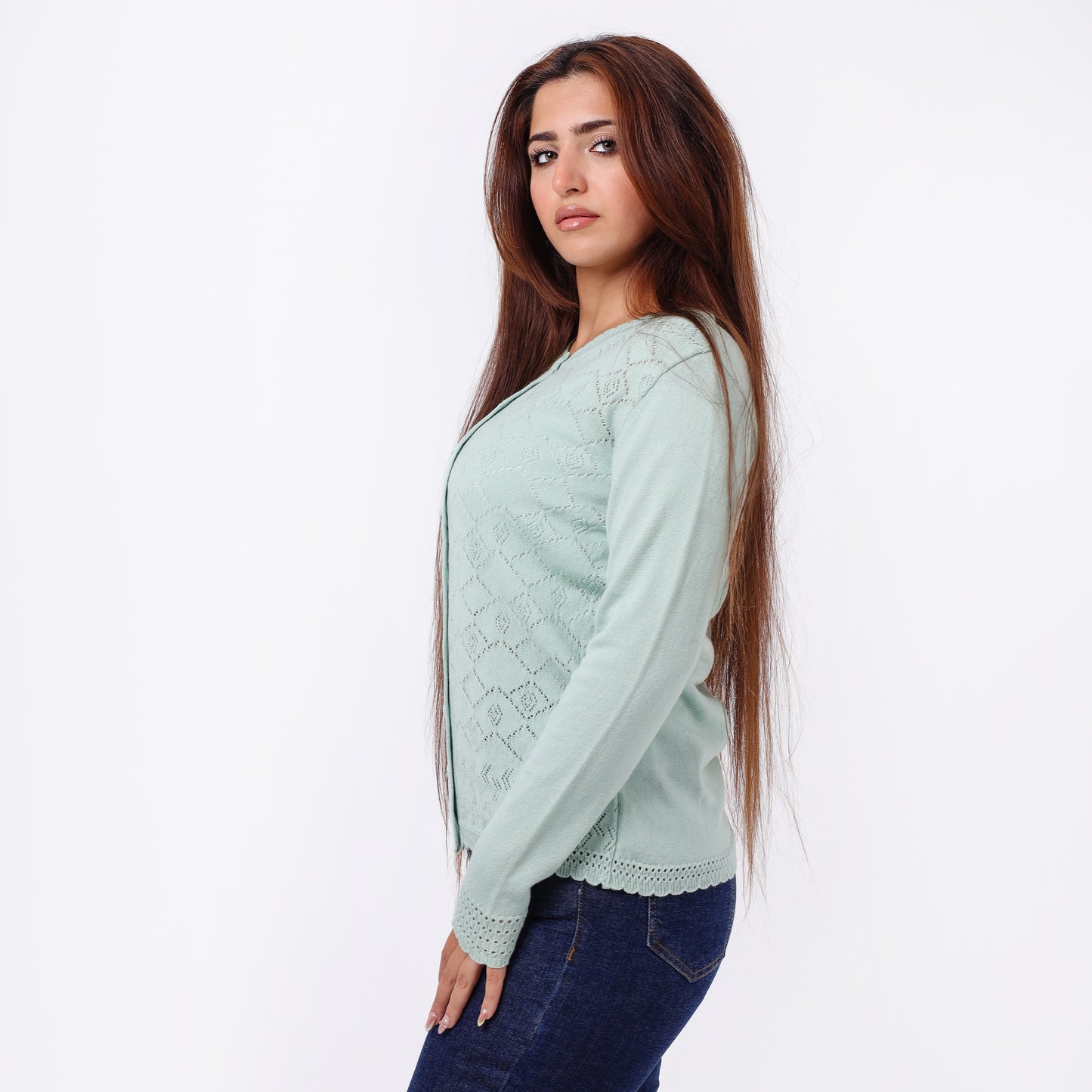 Women's Button-Up Knit Cardigan