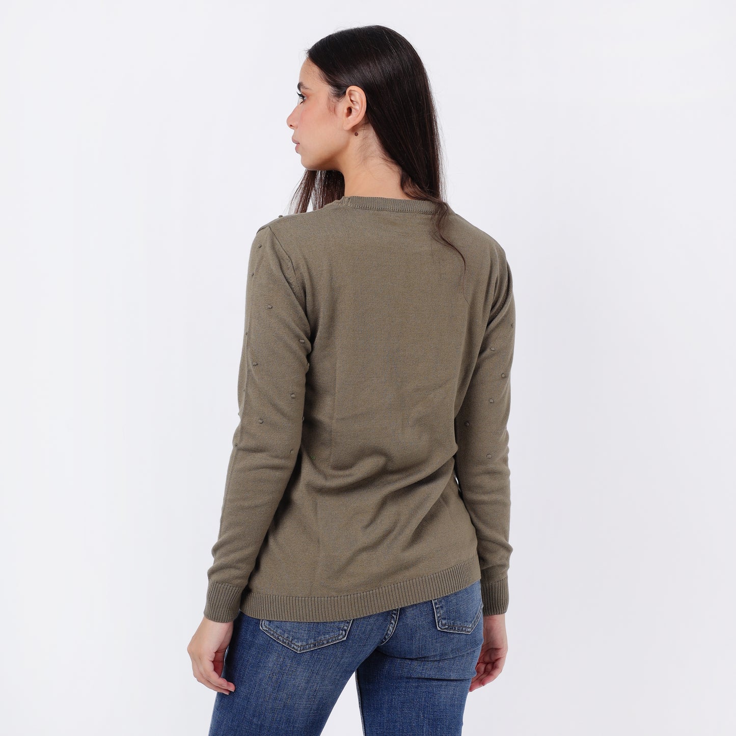 Women's Crew Neck Knit Sweater