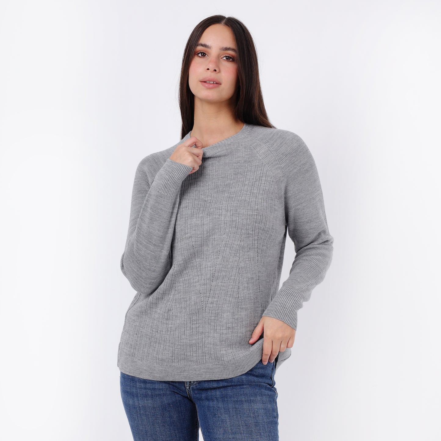 Women’s Ribbed Knit Sweater