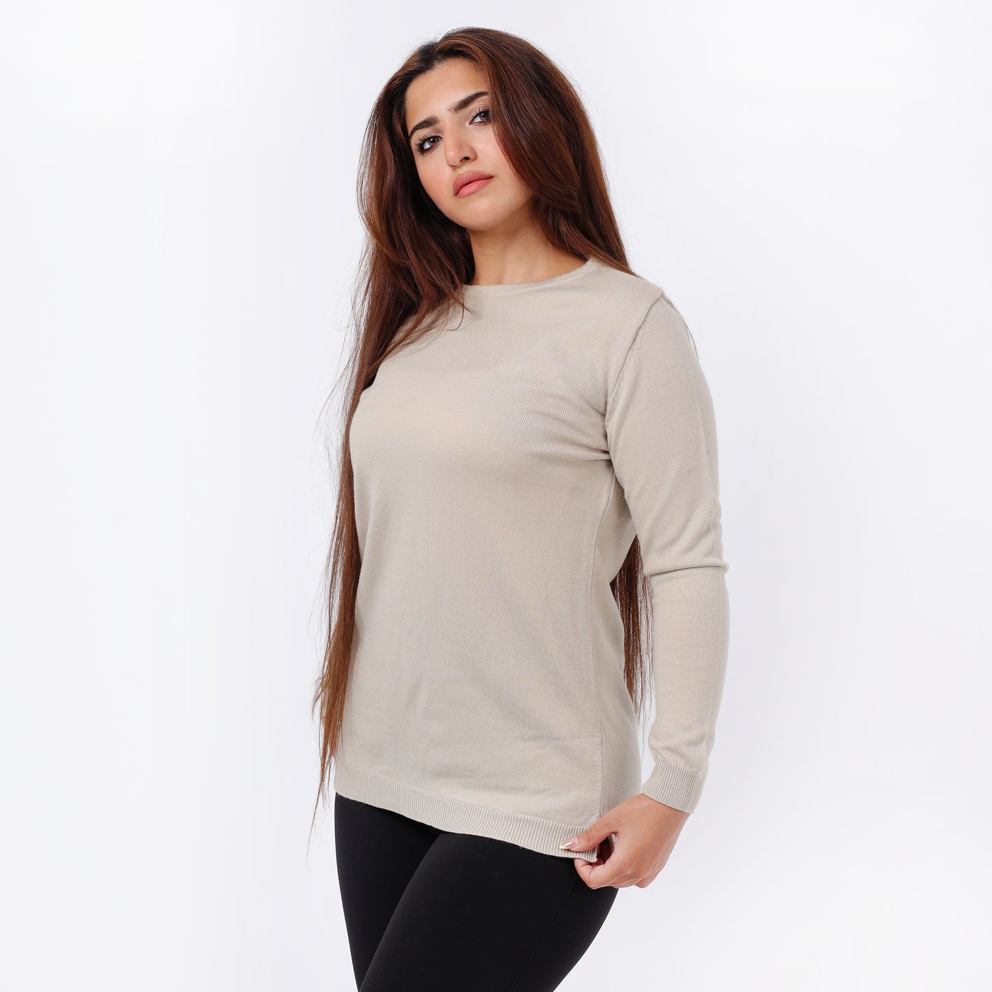 Women's Basic Knit Sweater