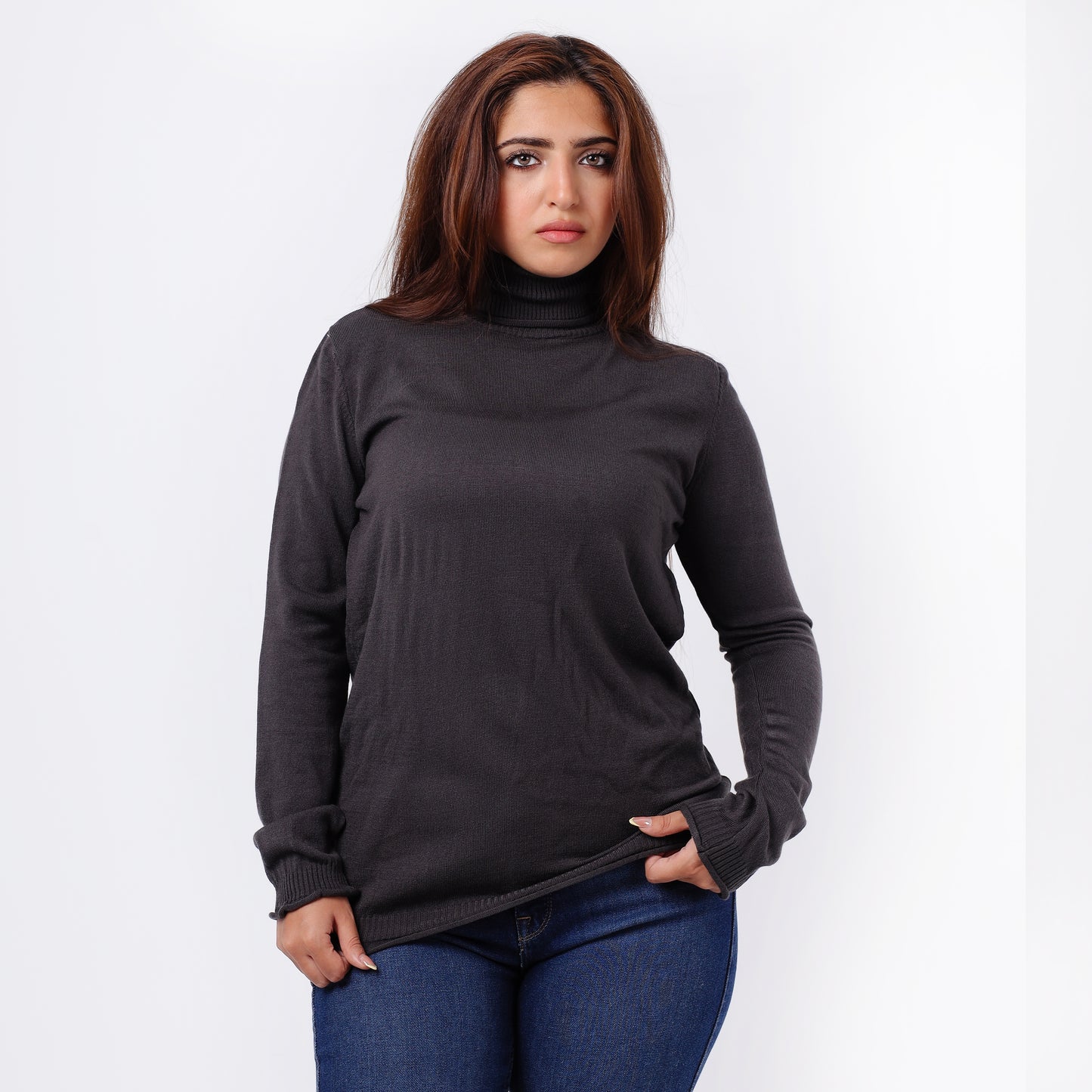 Women’s Turtleneck Knitted Sweater