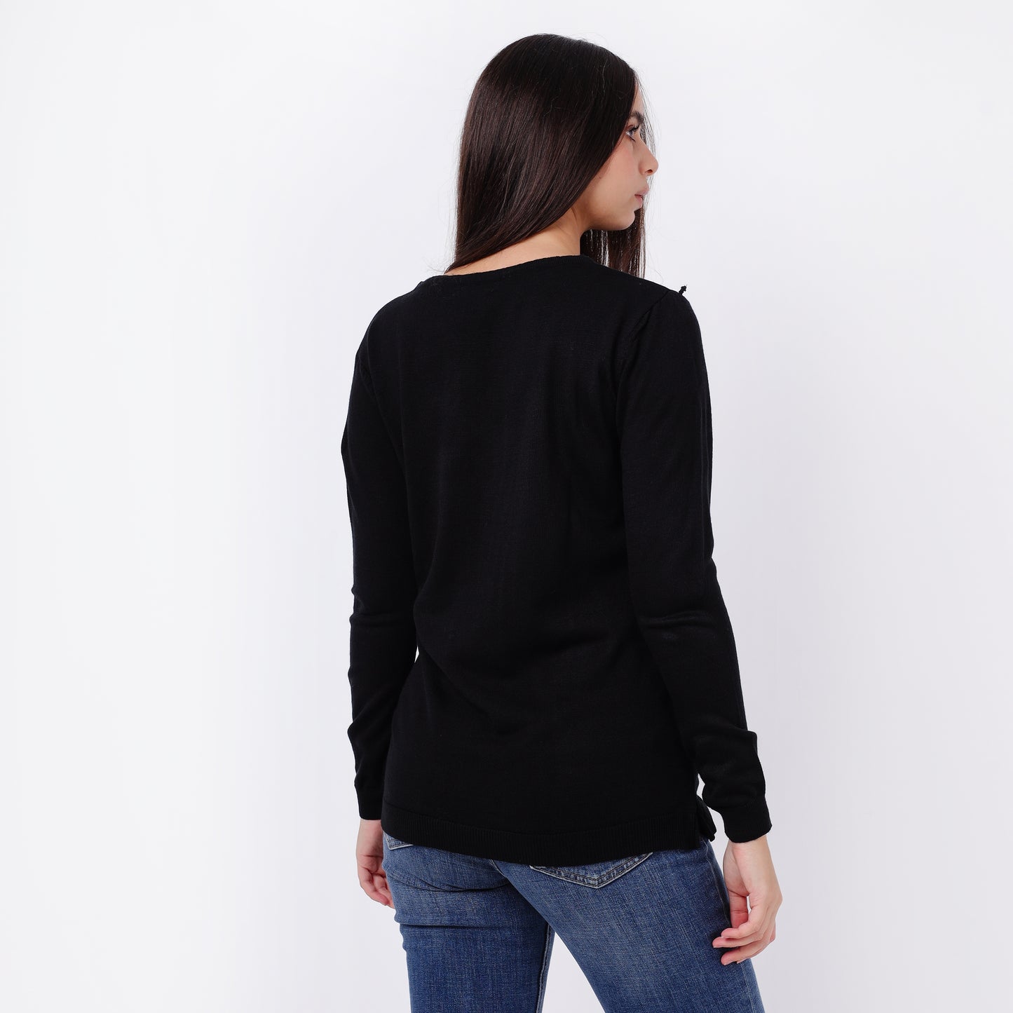 Women's Basic Knit Sweater