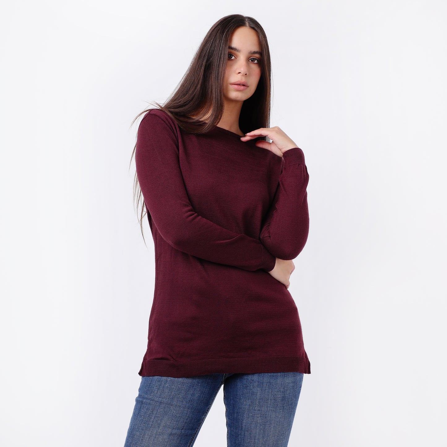 Women's Basic Knit Sweater