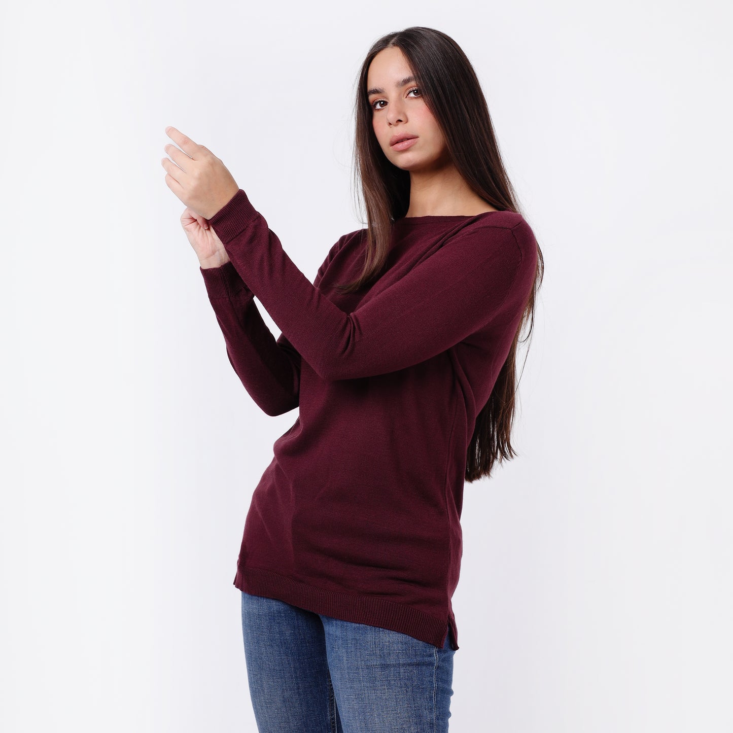 Women's Basic Knit Sweater
