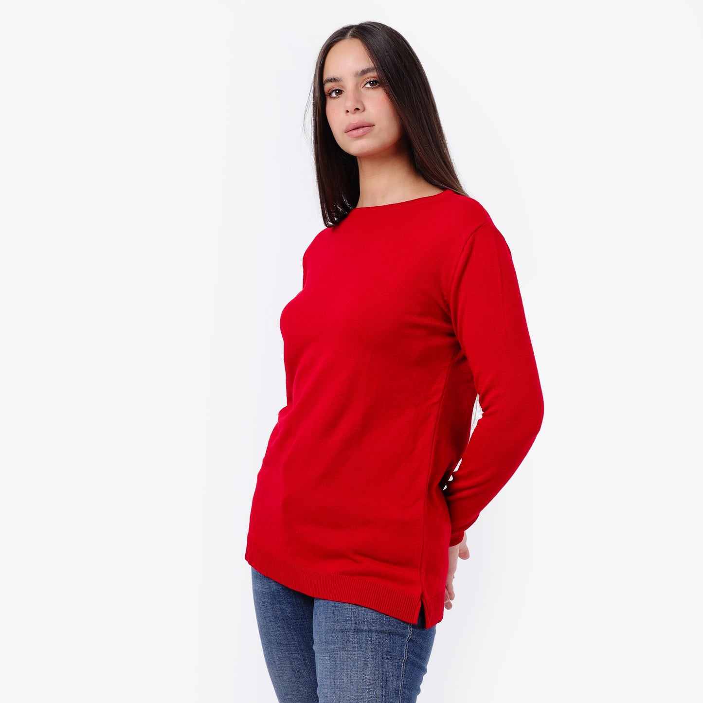 Women's Basic Knit Sweater