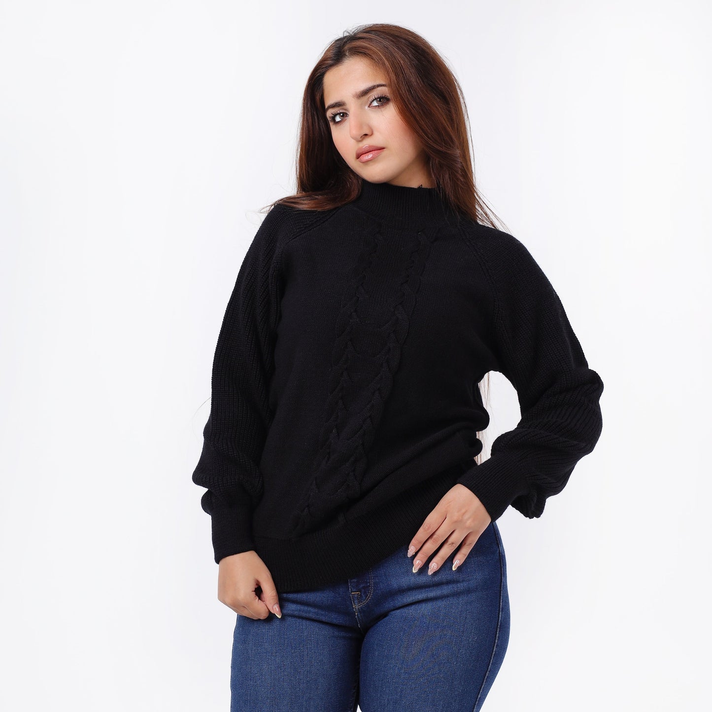 Women's Relaxed Fit Knit Sweater